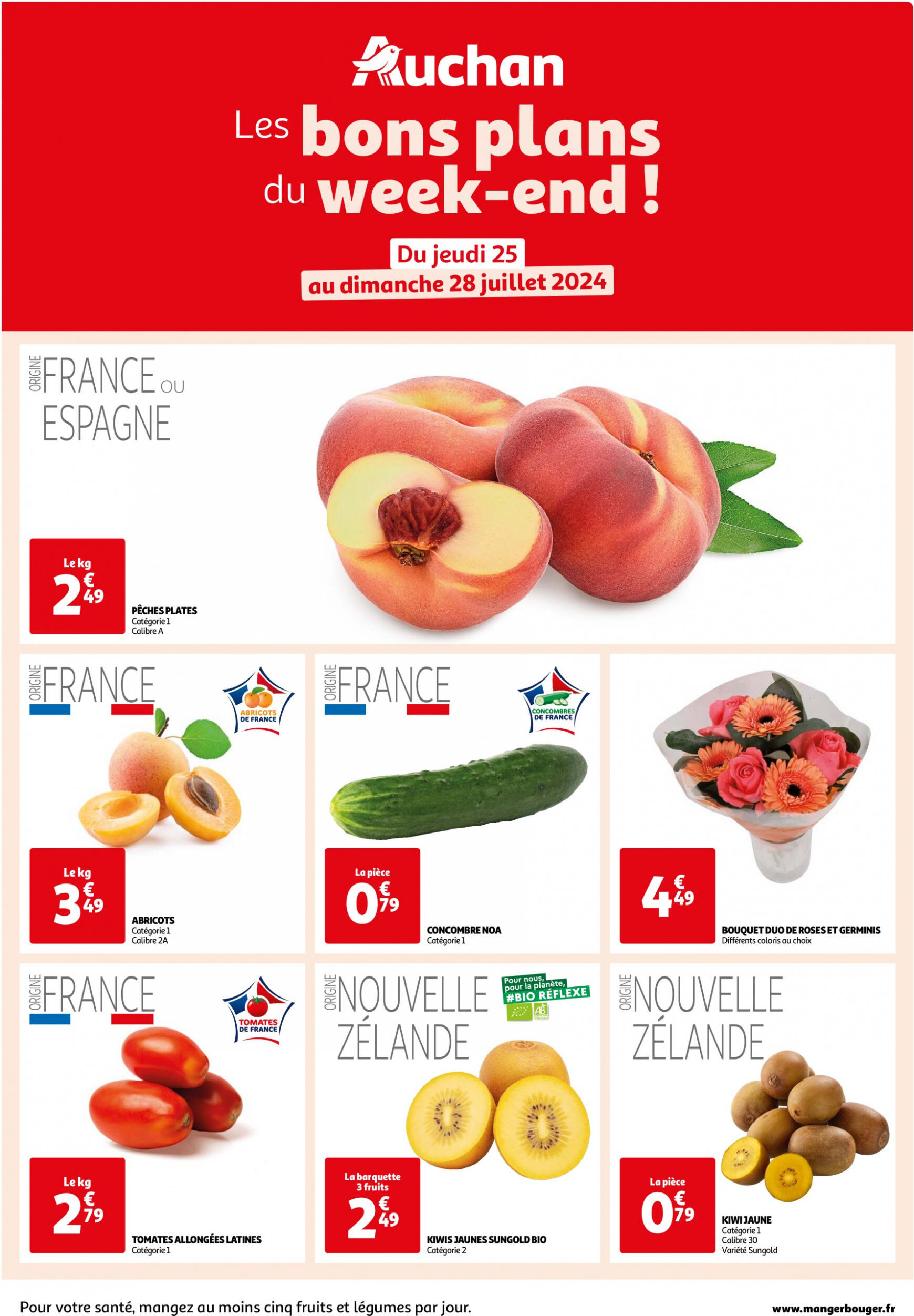 auchan - Prospectus Auchan - Les bons plans du week-end dans votre hyper ! actuel 25.07. - 28.07.