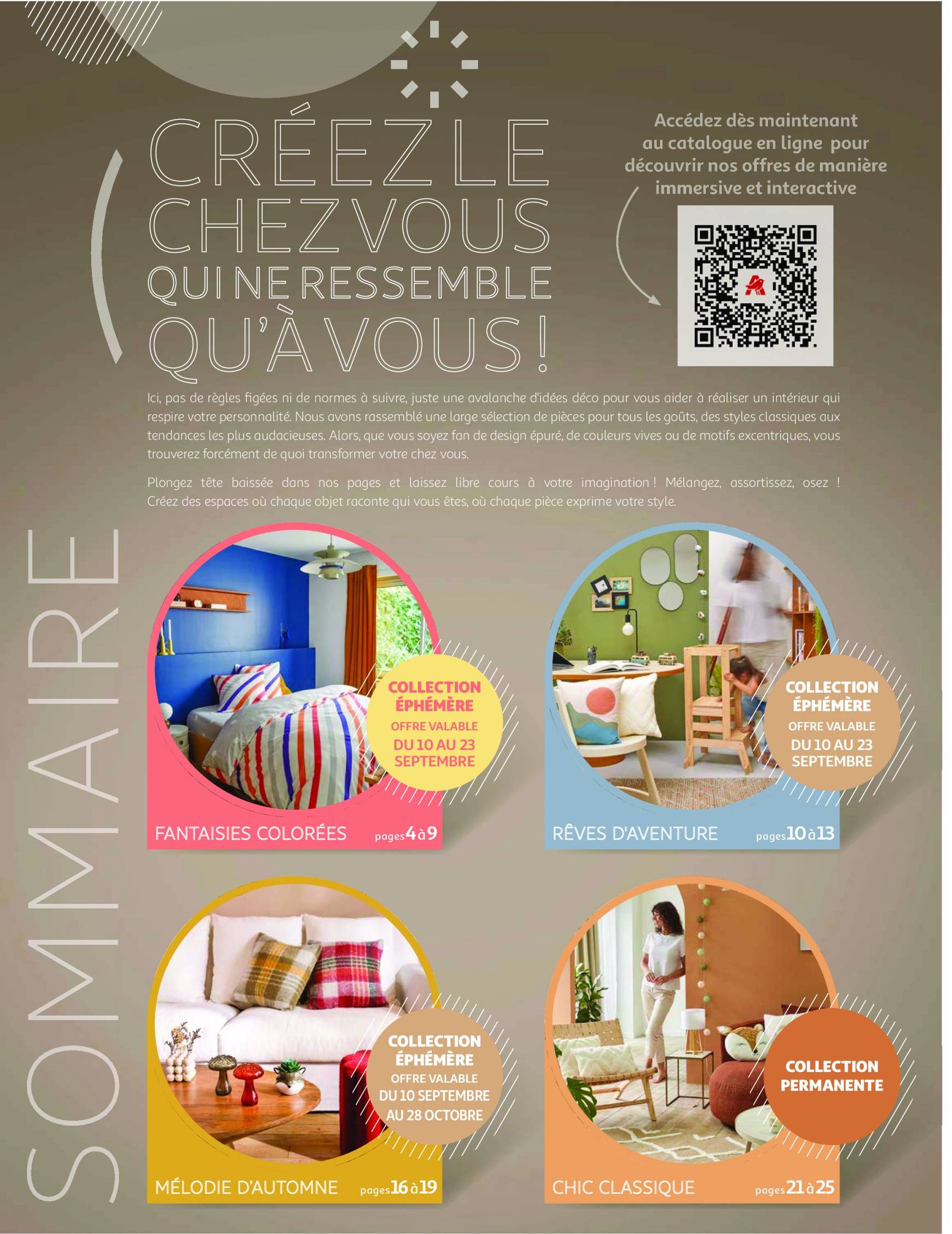 auchan - Catalogue Auchan - Collection Déco : Si bien chez soi valable dès 10.09. - 28.10. - page: 3