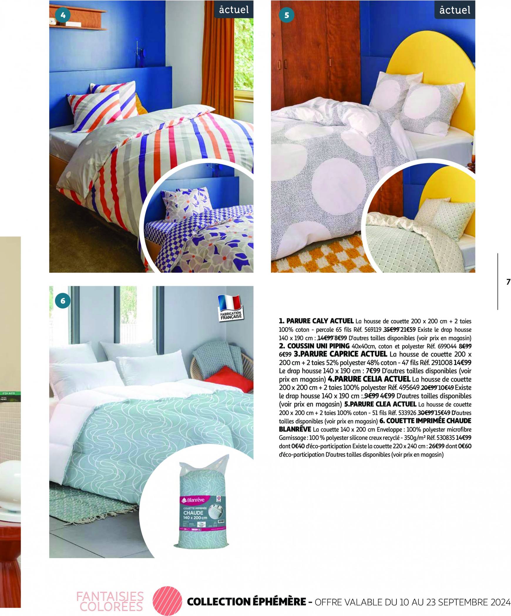 auchan - Catalogue Auchan - Collection Déco : Si bien chez soi valable dès 10.09. - 28.10. - page: 7