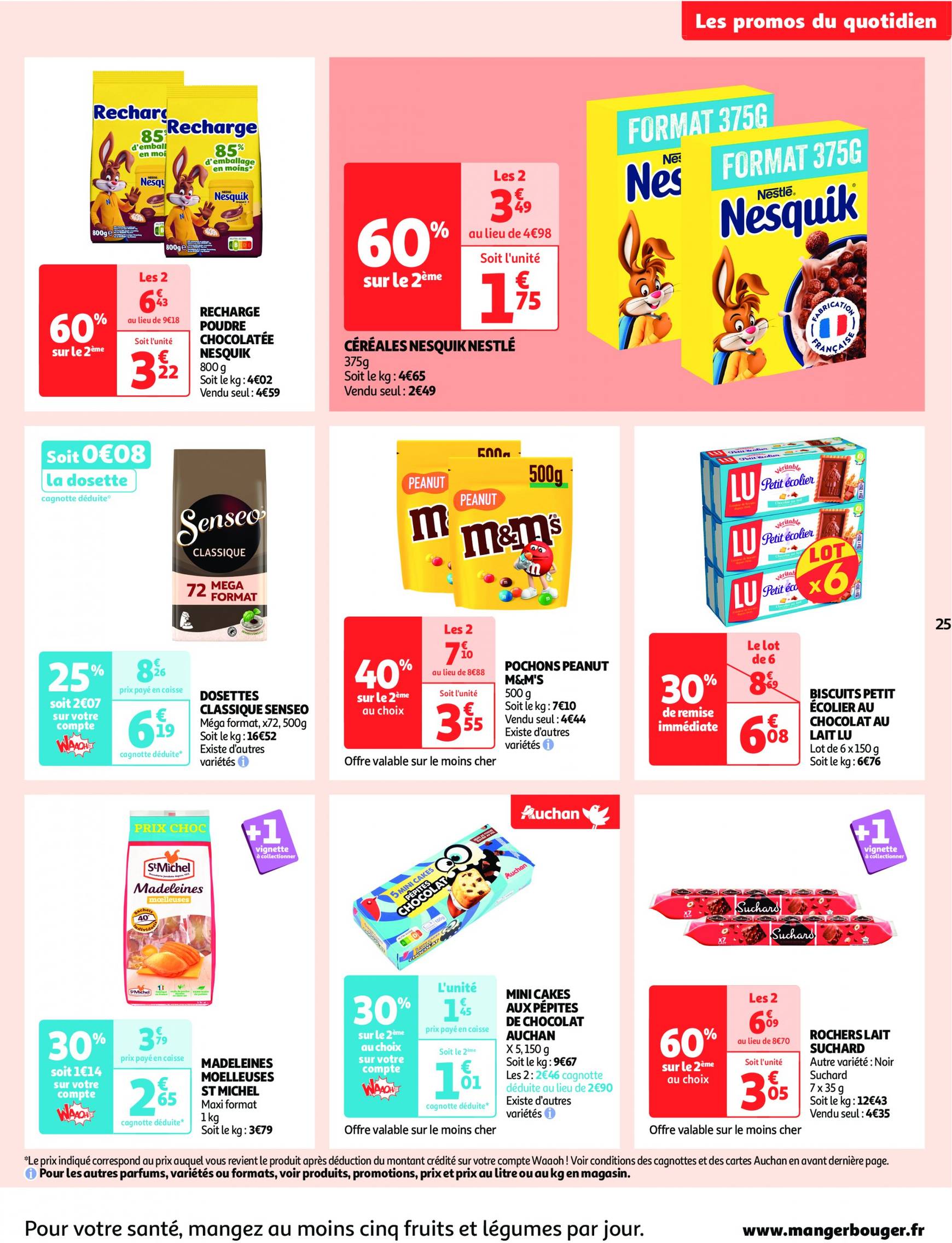 auchan - Catalogue Auchan supermarché - Les 50 offres essentielles, ça continue ! valable dès 10.09. - 15.09. - page: 25