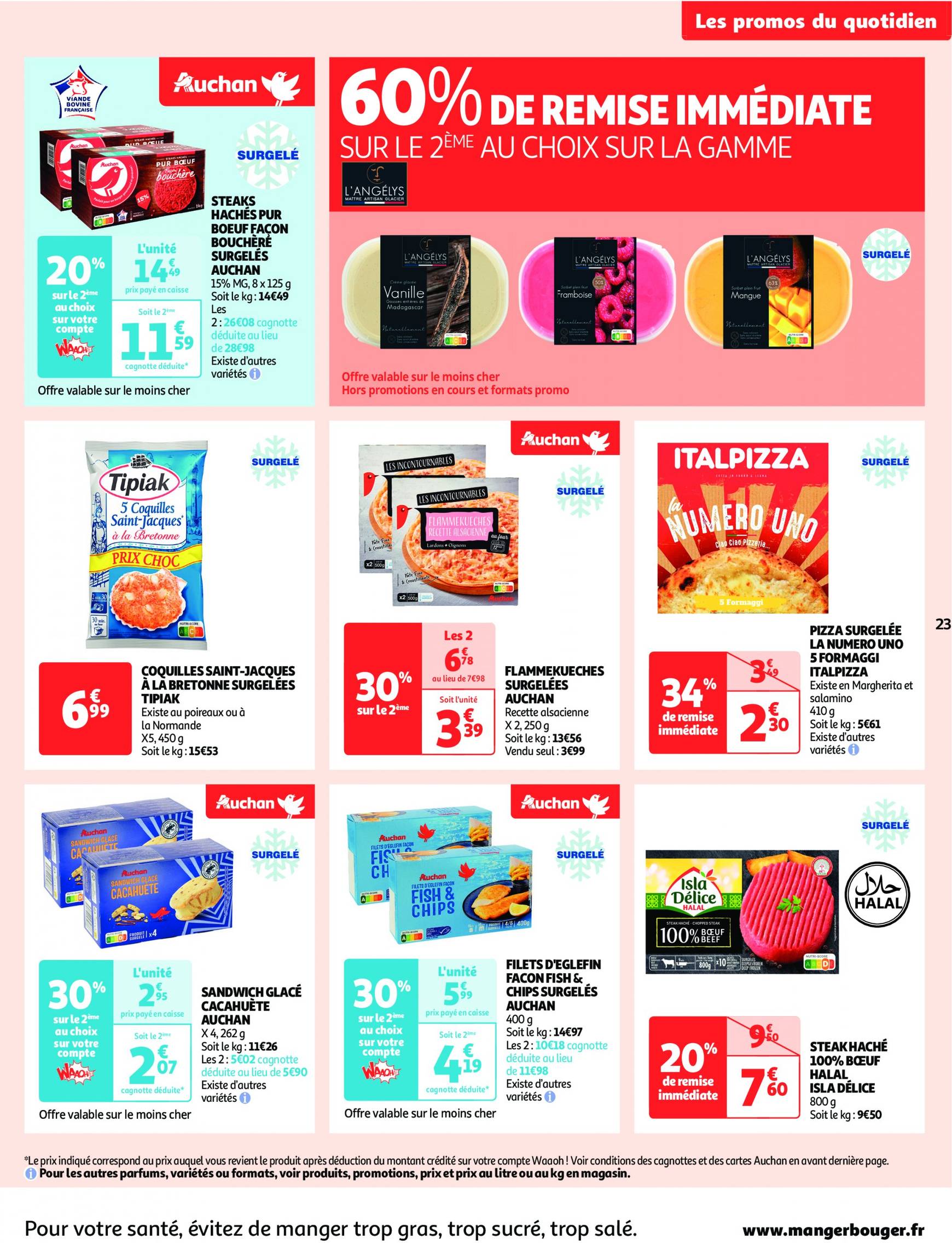 auchan - Catalogue Auchan supermarché - Les 50 offres essentielles, ça continue ! valable dès 10.09. - 15.09. - page: 23