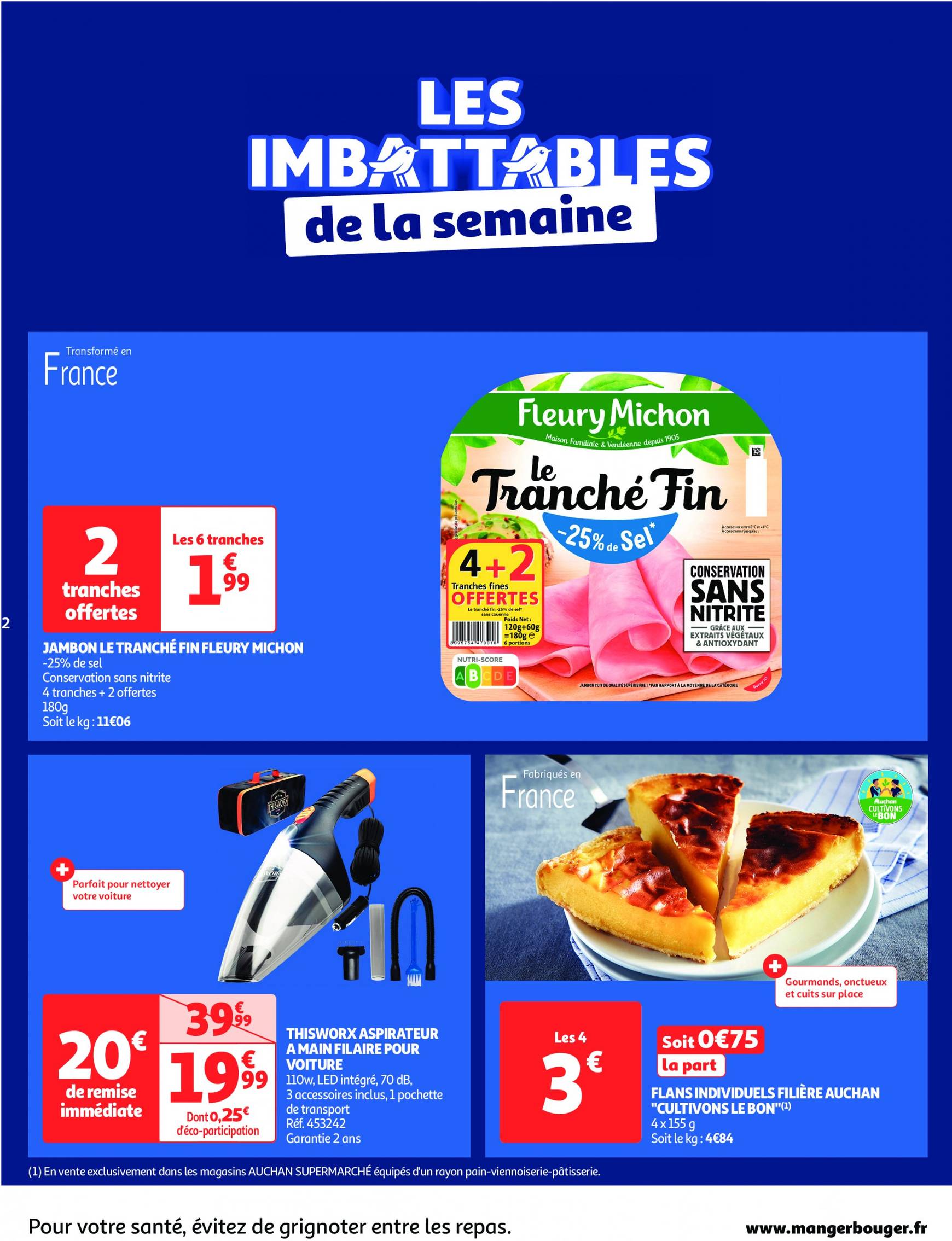 auchan - Catalogue Auchan supermarché - Les 50 offres essentielles, ça continue ! valable dès 10.09. - 15.09. - page: 2