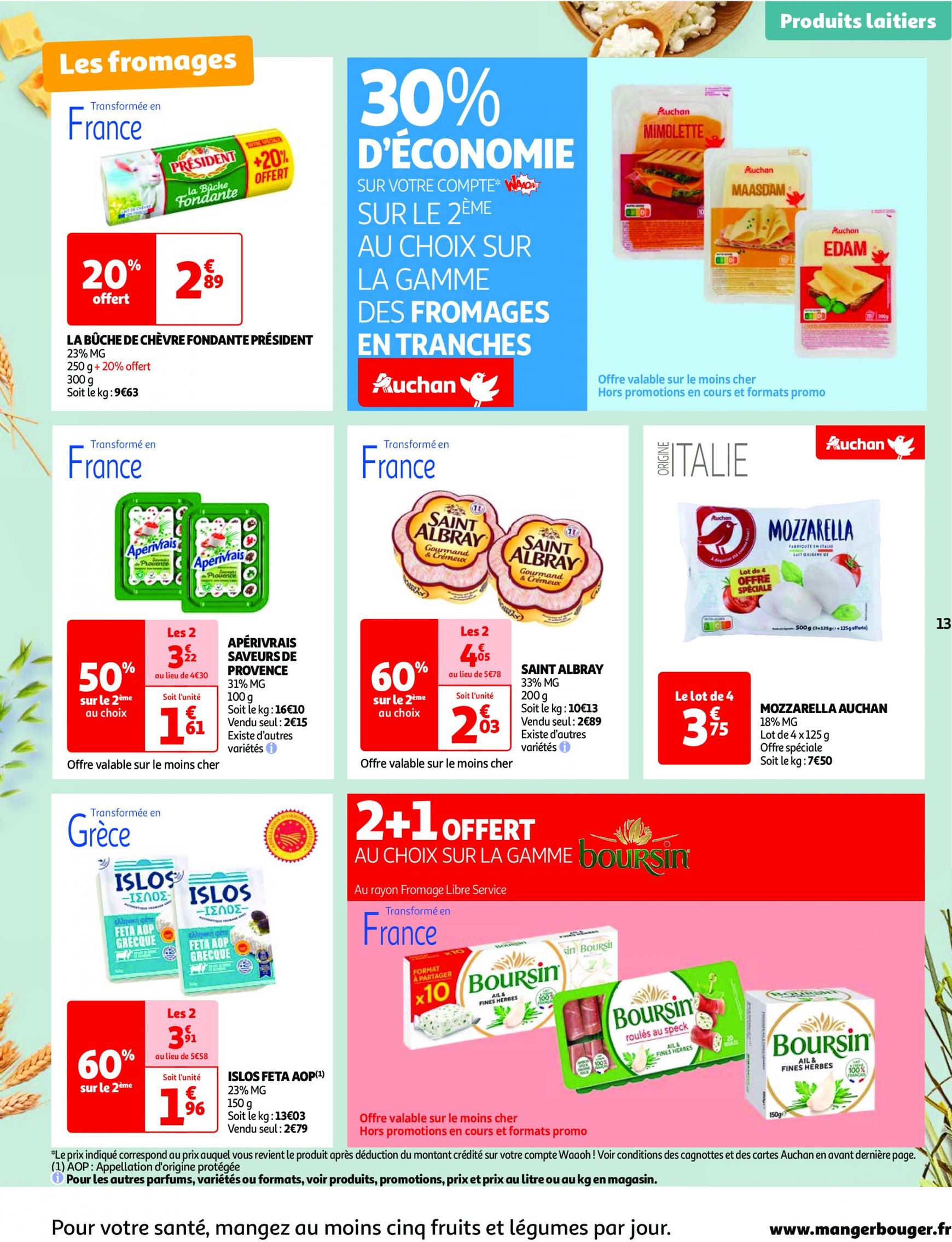 auchan - Catalogue Auchan - Septembre au top : 25 offres essentielles ! valable dès 17.09. - 23.09. - page: 13