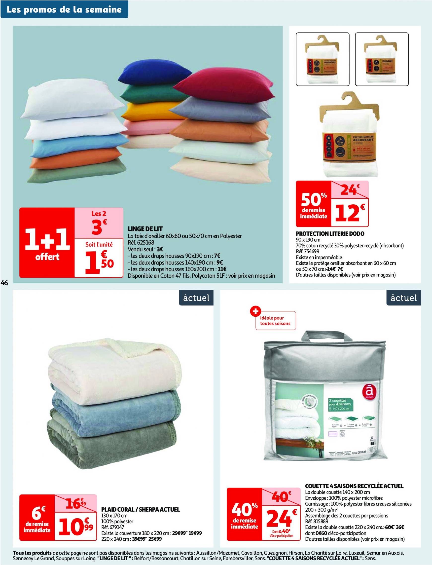 auchan - Catalogue Auchan - Septembre au top : 25 offres essentielles ! valable dès 17.09. - 23.09. - page: 47