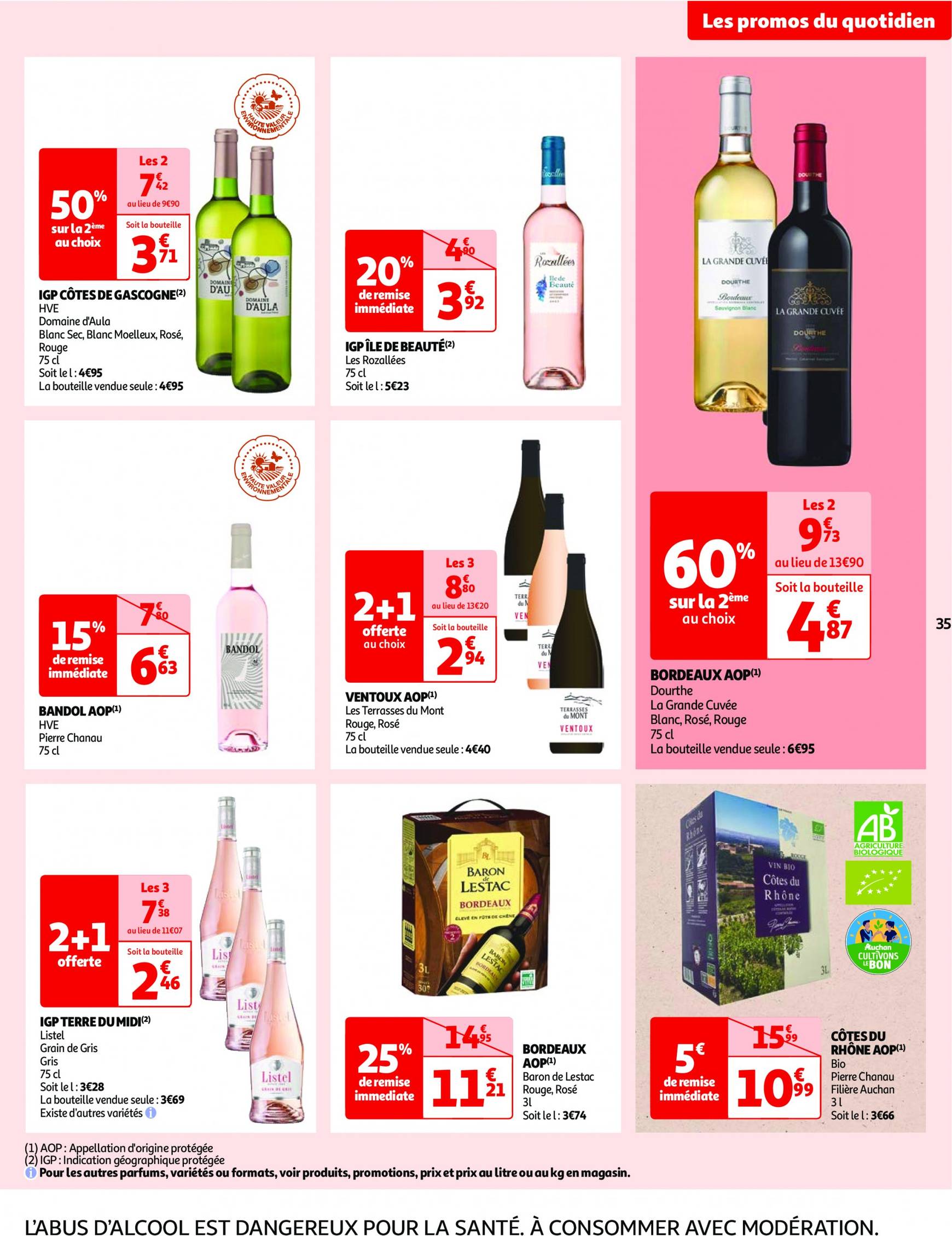 auchan - Catalogue Auchan - Septembre au top : 25 offres essentielles ! valable dès 17.09. - 23.09. - page: 35