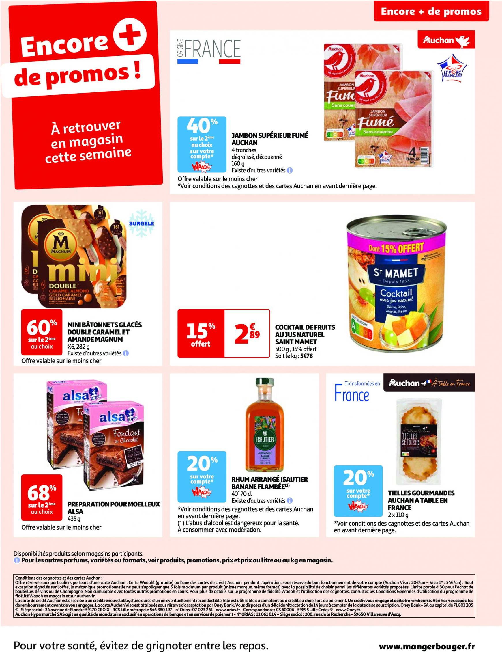 auchan - Catalogue Auchan - Septembre au top : 25 offres essentielles ! valable dès 17.09. - 23.09. - page: 56