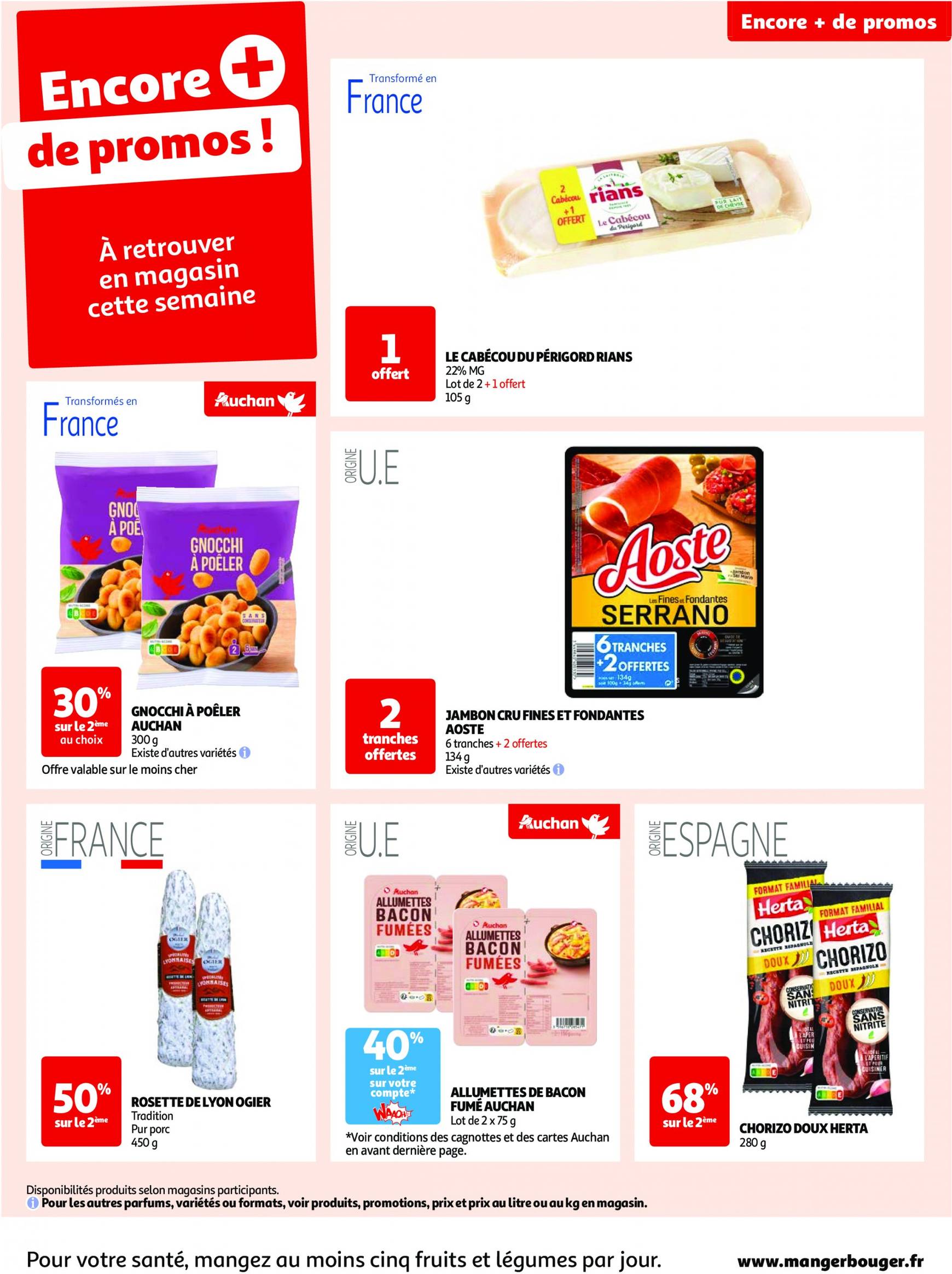 auchan - Catalogue Auchan - Septembre au top : 25 offres essentielles ! valable dès 17.09. - 23.09. - page: 55