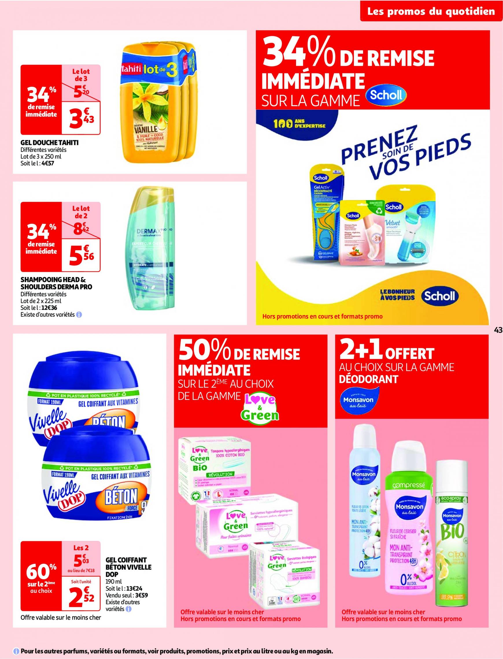 auchan - Catalogue Auchan - Septembre au top : 25 offres essentielles ! valable dès 17.09. - 23.09. - page: 43