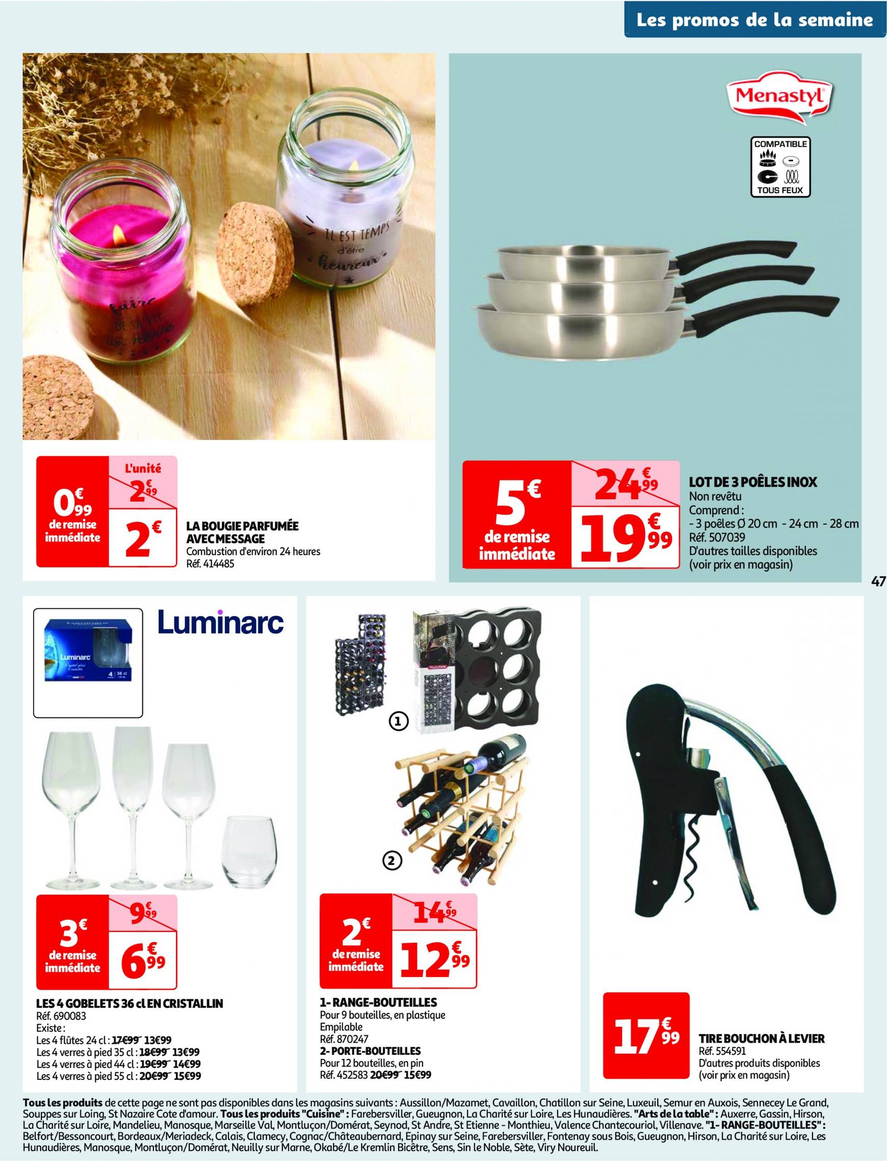 auchan - Catalogue Auchan - Septembre au top : 25 offres essentielles ! valable dès 17.09. - 23.09. - page: 48