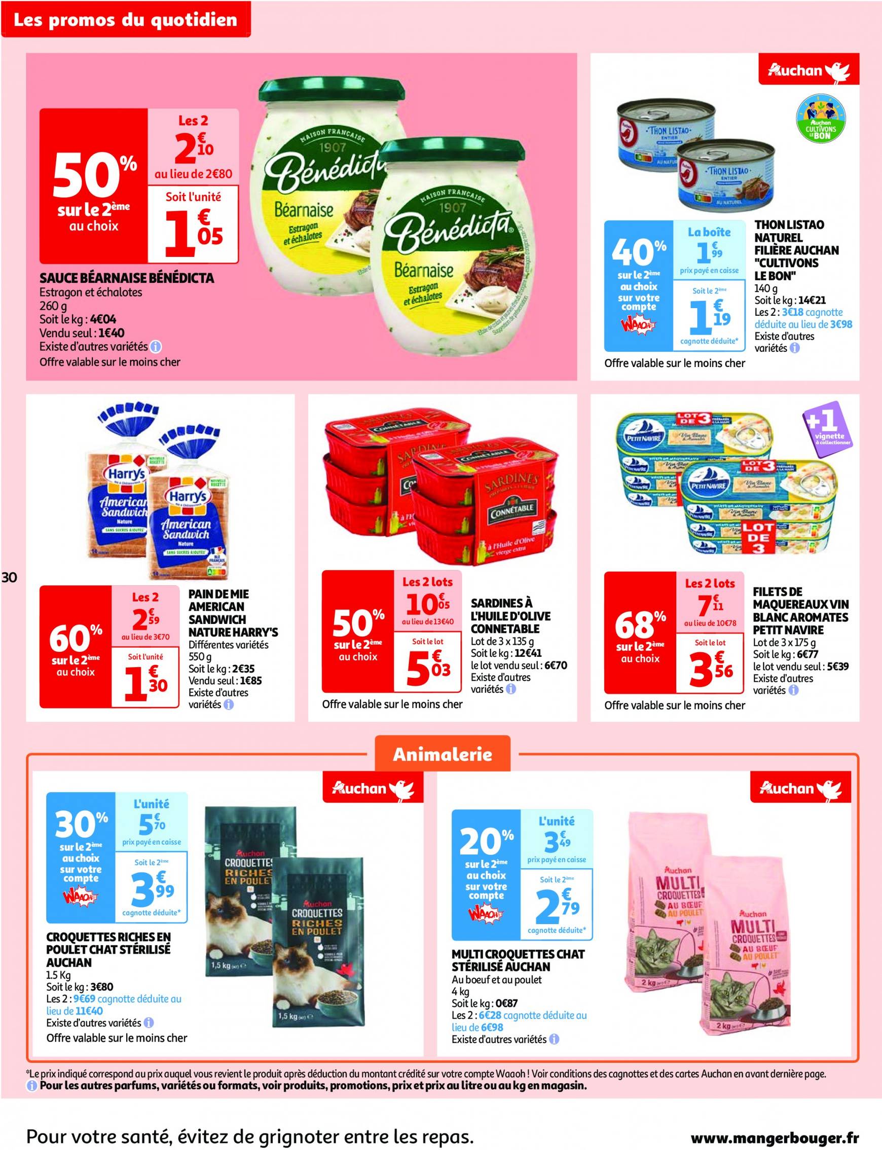 auchan - Catalogue Auchan - Septembre au top : 25 offres essentielles ! valable dès 17.09. - 23.09. - page: 30