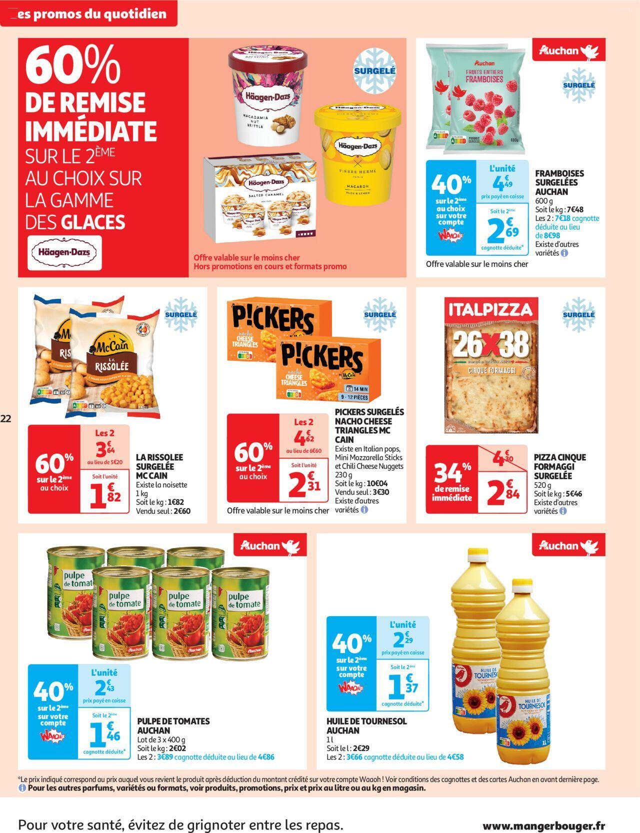 auchan - Auchan Faites le plein de promos dans votre super à partir du 15/10/2024 - 20/10/2024 - page: 22