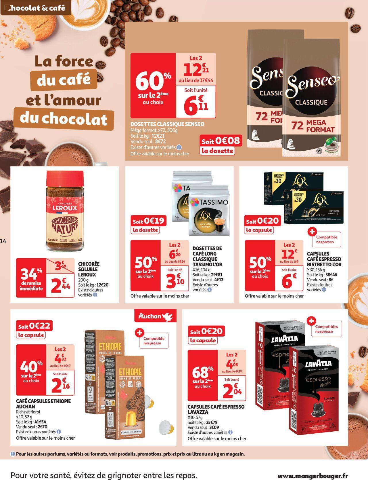 auchan - Auchan Faites le plein de promos dans votre super à partir du 15/10/2024 - 20/10/2024 - page: 14