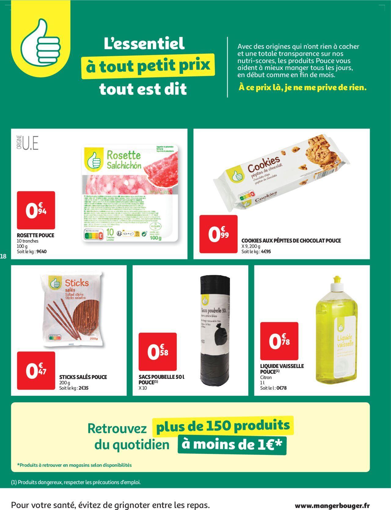 auchan - Auchan Faites le plein de promos dans votre super à partir du 15/10/2024 - 20/10/2024 - page: 18