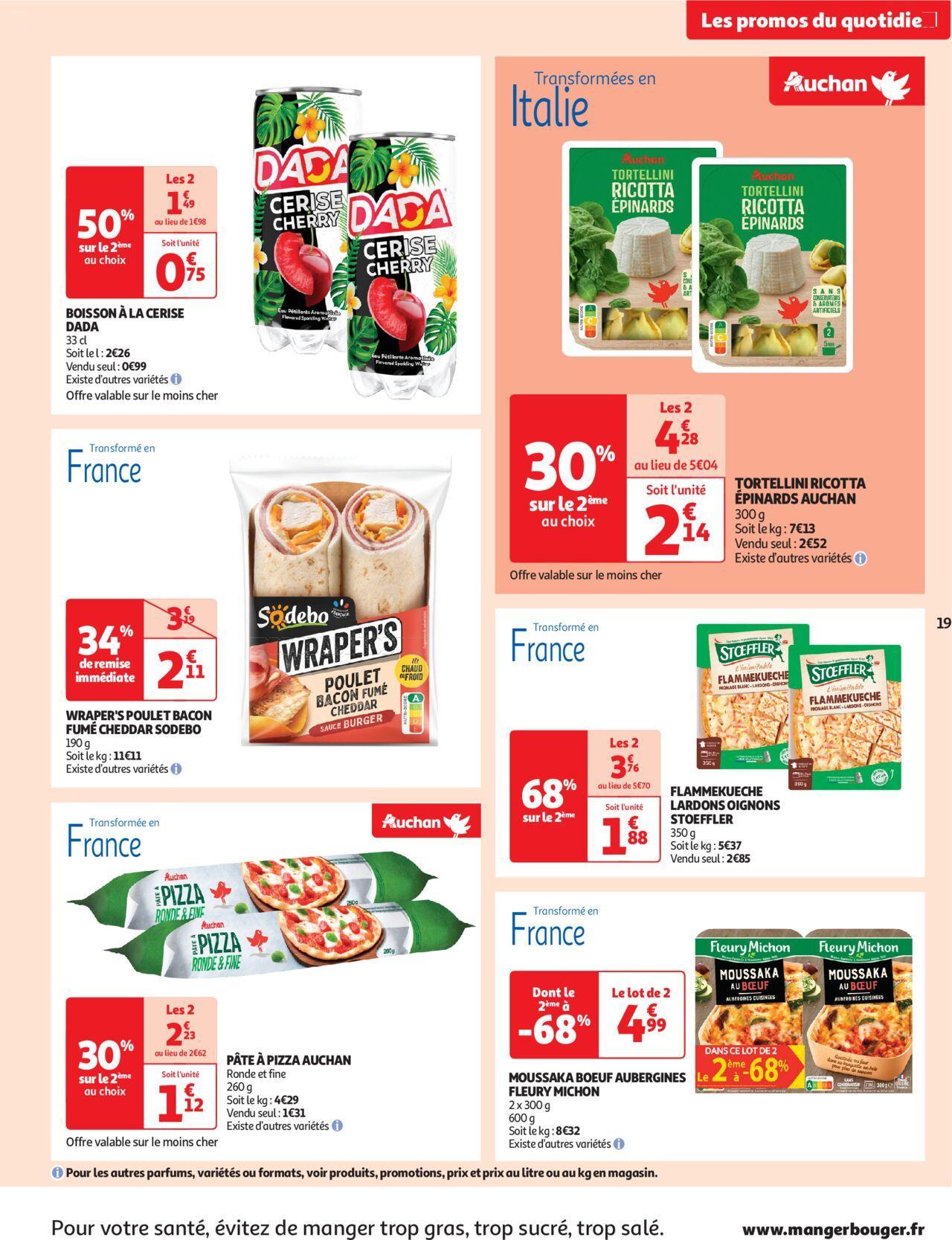 auchan - Auchan Faites le plein de promos dans votre super à partir du 15/10/2024 - 20/10/2024 - page: 19