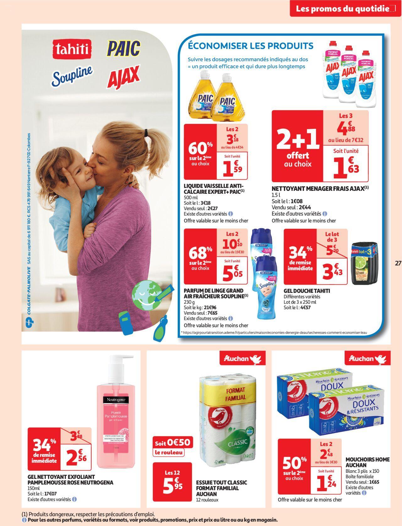 auchan - Auchan Faites le plein de promos dans votre super à partir du 15/10/2024 - 20/10/2024 - page: 27