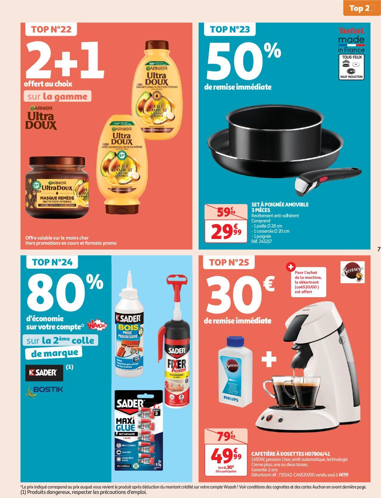 auchan - Auchan Faites le plein de promos dans votre super à partir du 15/10/2024 - 20/10/2024 - page: 7