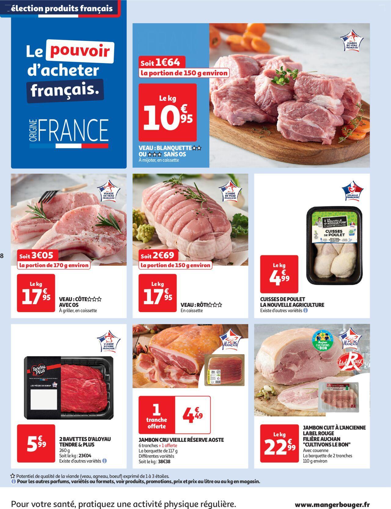 auchan - Auchan Faites le plein de promos dans votre super à partir du 15/10/2024 - 20/10/2024 - page: 8