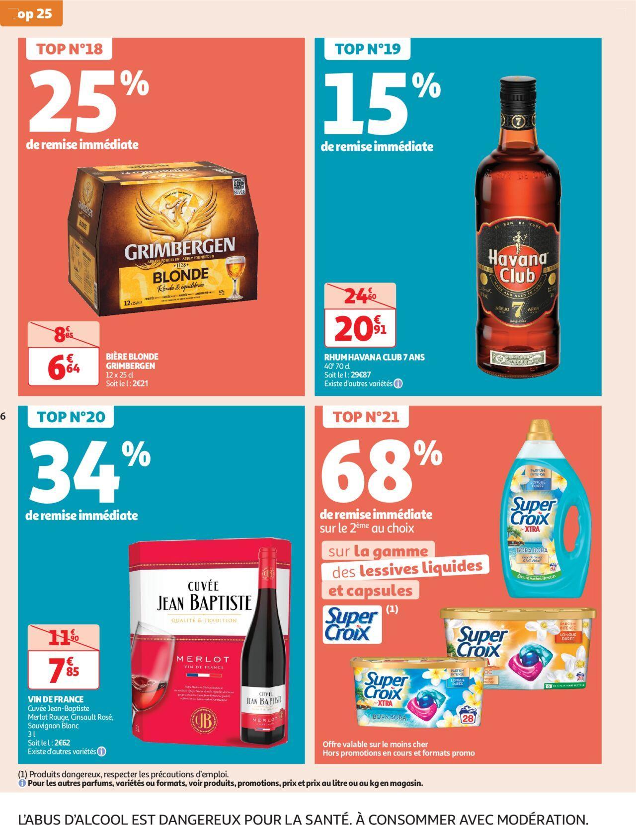 auchan - Auchan Faites le plein de promos dans votre super à partir du 15/10/2024 - 20/10/2024 - page: 6