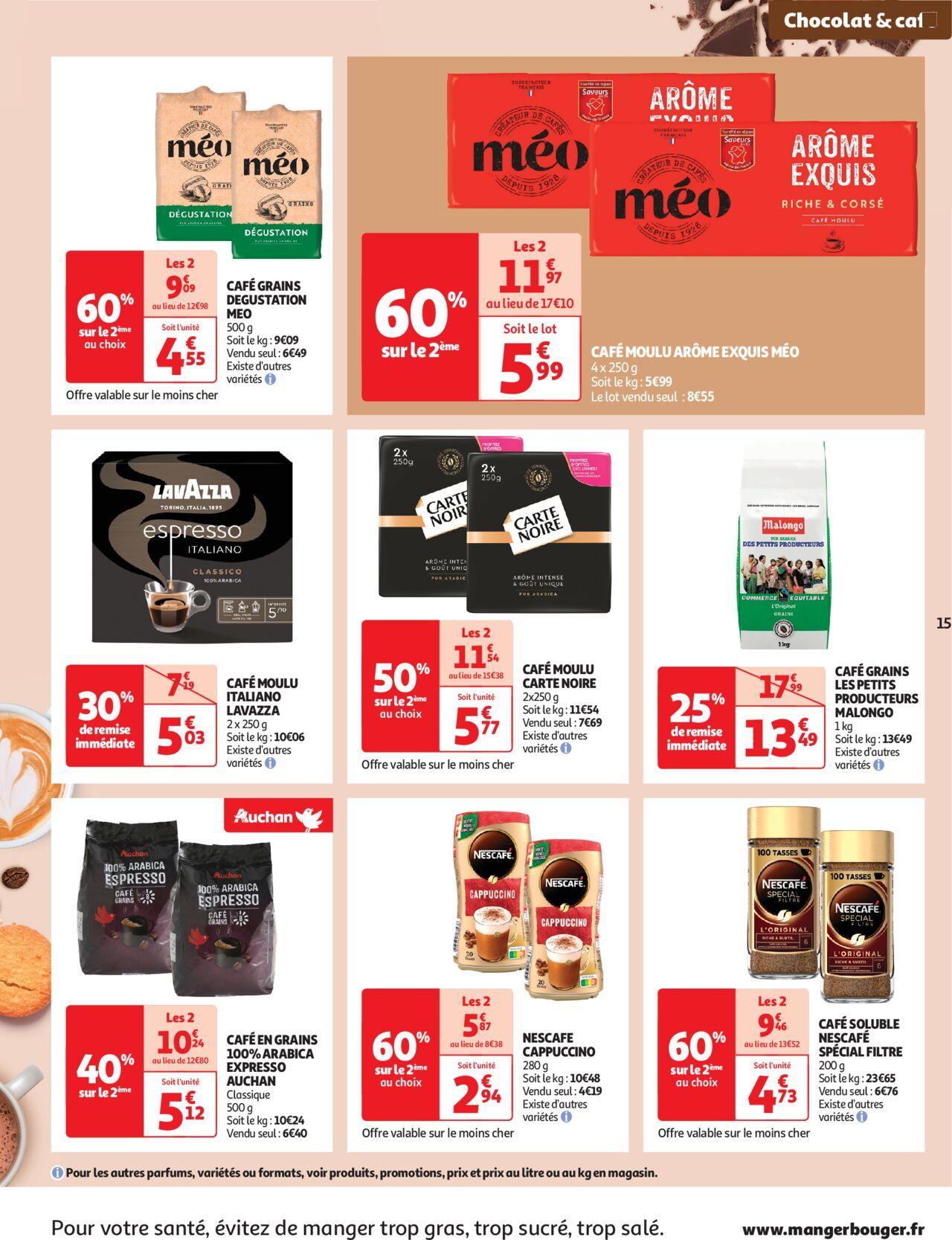 auchan - Auchan Faites le plein de promos dans votre super à partir du 15/10/2024 - 20/10/2024 - page: 15