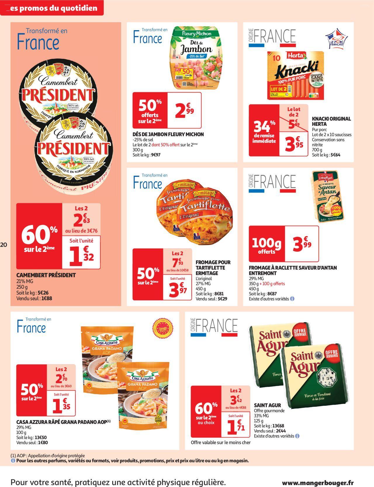 auchan - Auchan Faites le plein de promos dans votre super à partir du 15/10/2024 - 20/10/2024 - page: 20