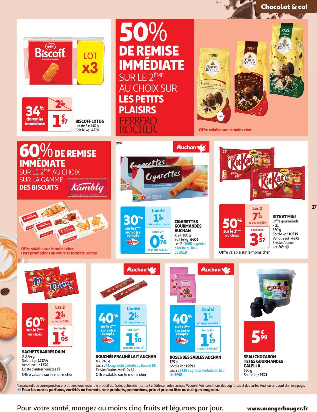 auchan - Auchan Faites le plein de promos dans votre super à partir du 15/10/2024 - 20/10/2024 - page: 17