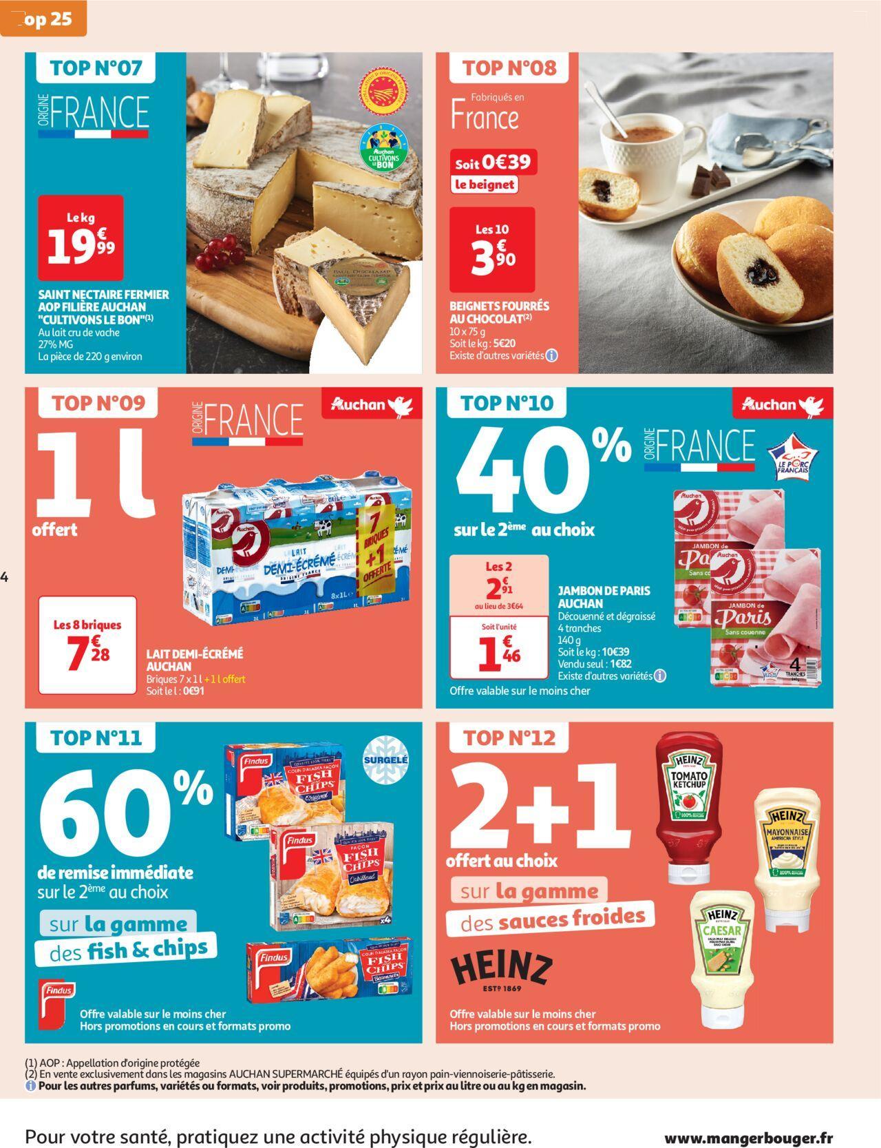 auchan - Auchan Faites le plein de promos dans votre super à partir du 15/10/2024 - 20/10/2024 - page: 4