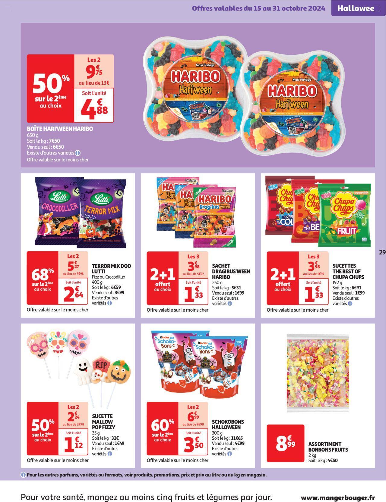 auchan - Auchan Faites le plein de promos dans votre super à partir du 15/10/2024 - 20/10/2024 - page: 29