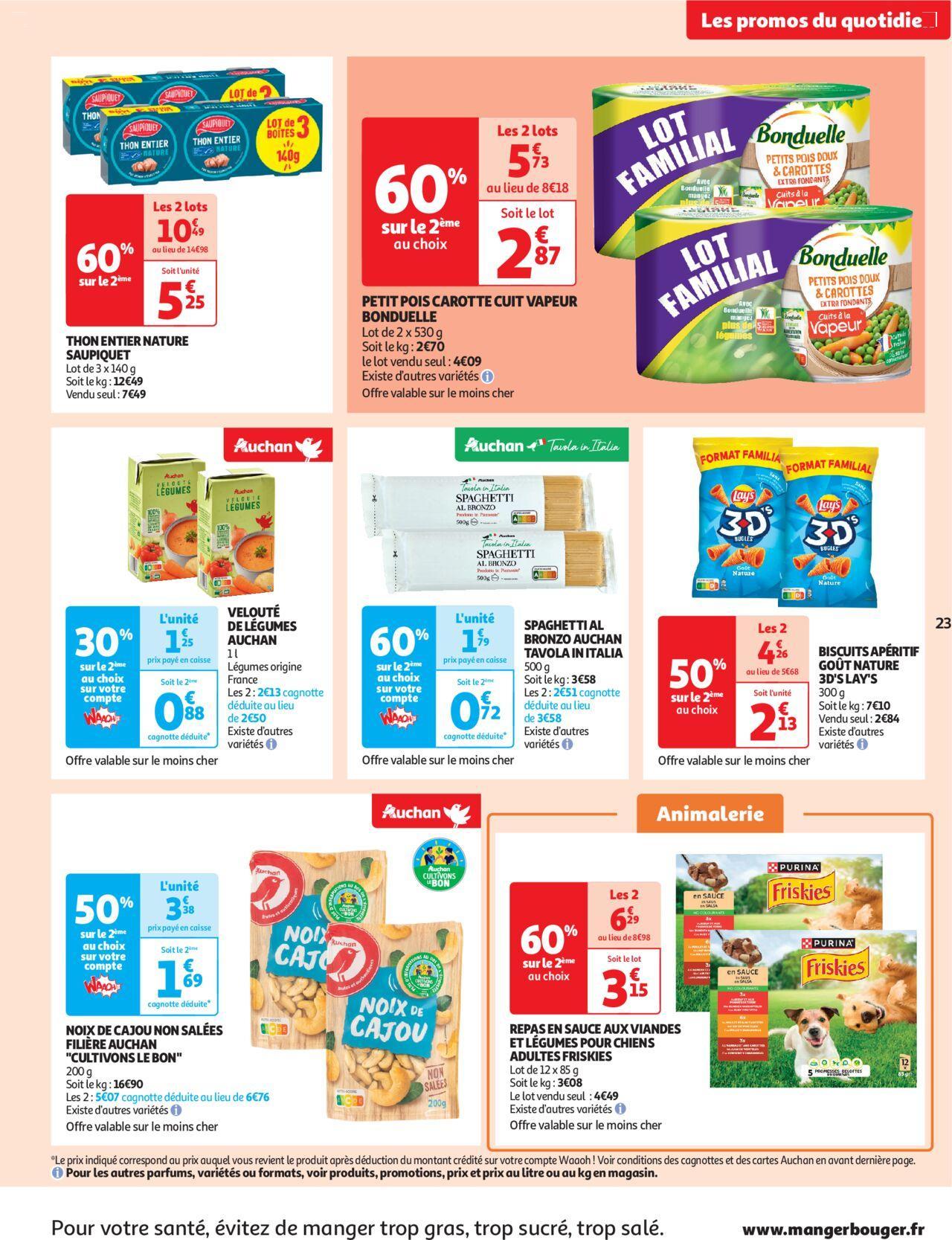 auchan - Auchan Faites le plein de promos dans votre super à partir du 15/10/2024 - 20/10/2024 - page: 23