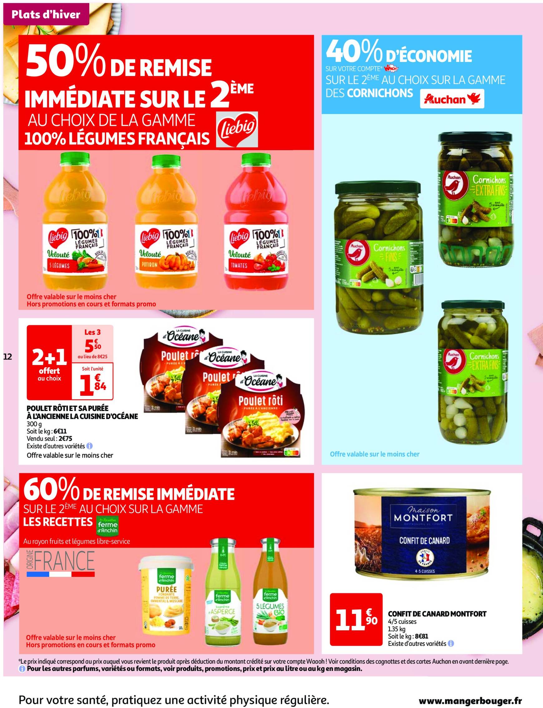 auchan - Catalogue Auchan - Une semaine d'offres à prix cassés valable dès 22.10. - 28.10. - page: 12