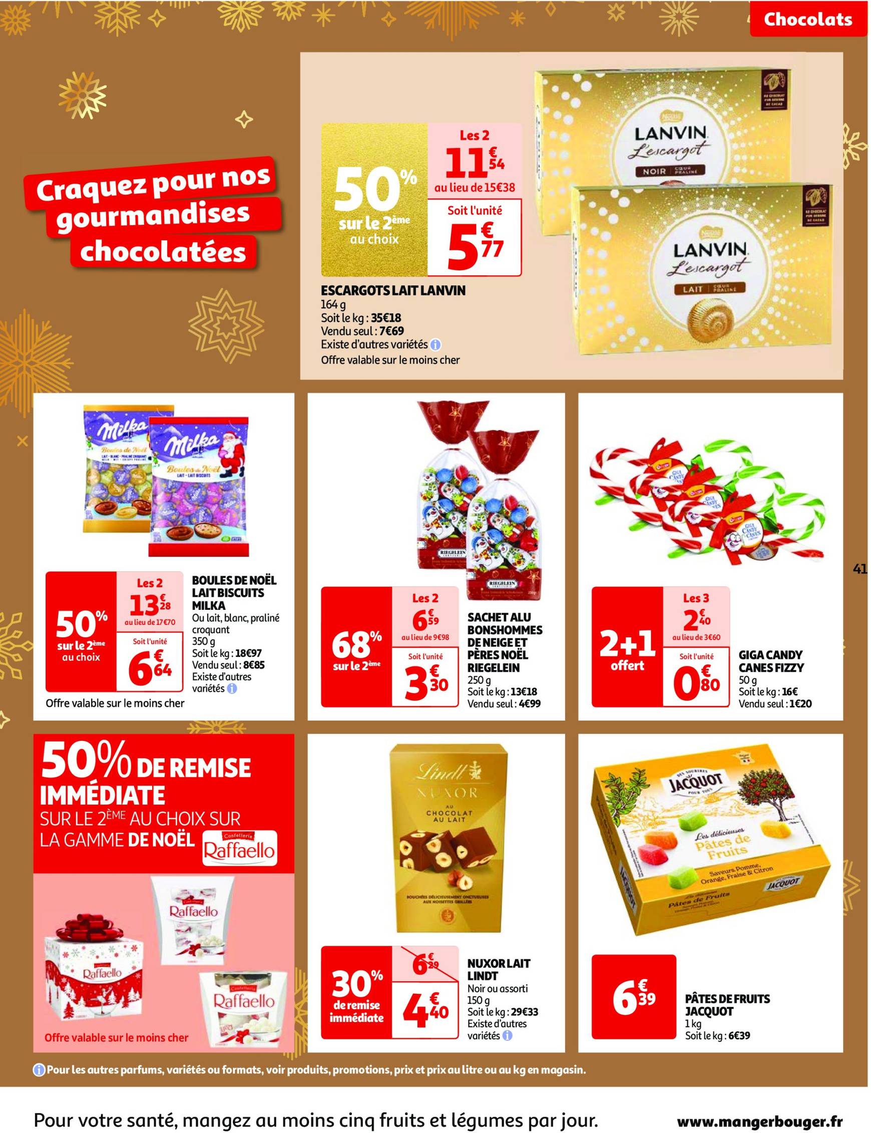 auchan - Catalogue Auchan - Une semaine d'offres à prix cassés valable dès 22.10. - 28.10. - page: 41