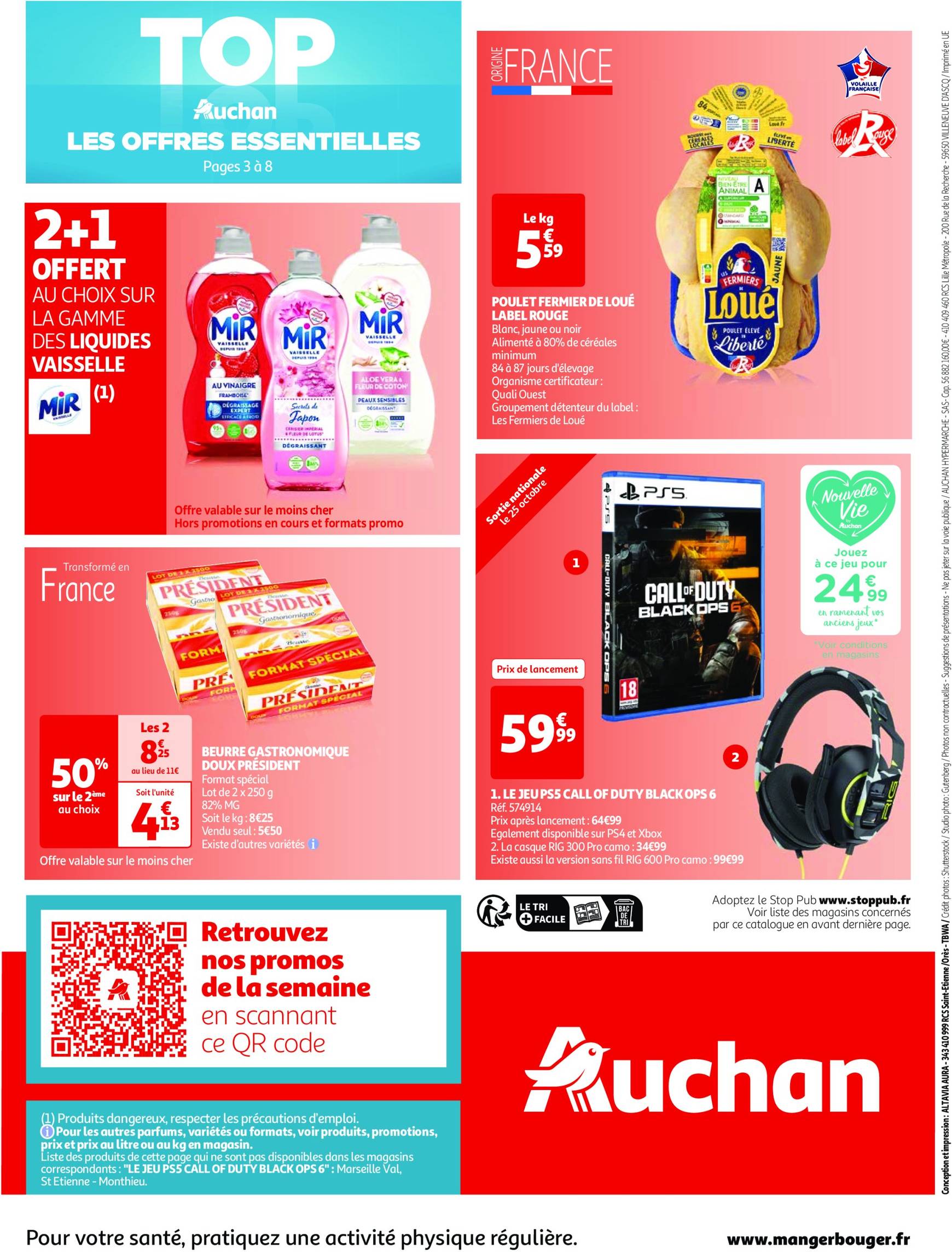 auchan - Catalogue Auchan - Une semaine d'offres à prix cassés valable dès 22.10. - 28.10. - page: 65