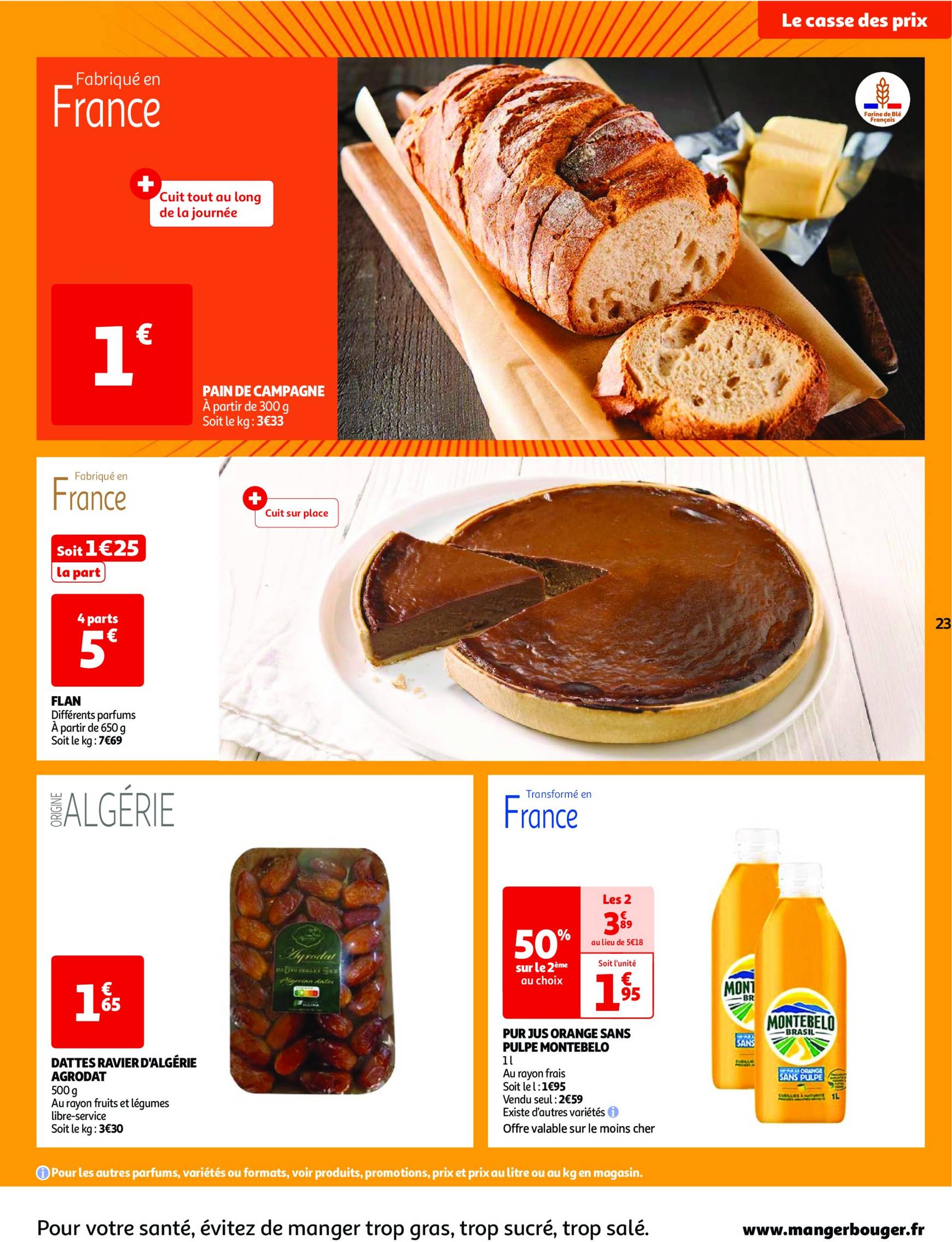 auchan - Catalogue Auchan - Une semaine d'offres à prix cassés valable dès 22.10. - 28.10. - page: 23