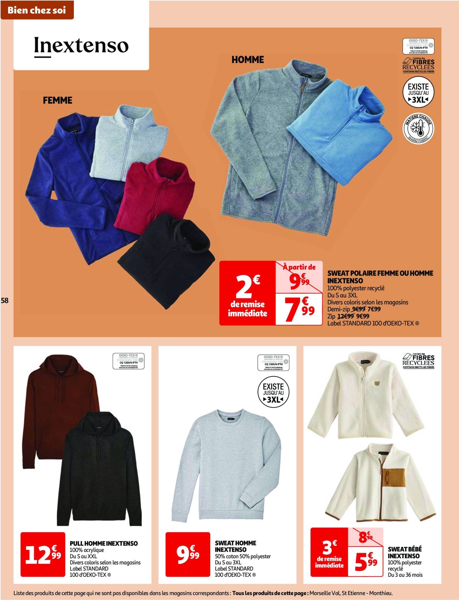 auchan - Catalogue Auchan - Une semaine d'offres à prix cassés valable dès 22.10. - 28.10. - page: 58