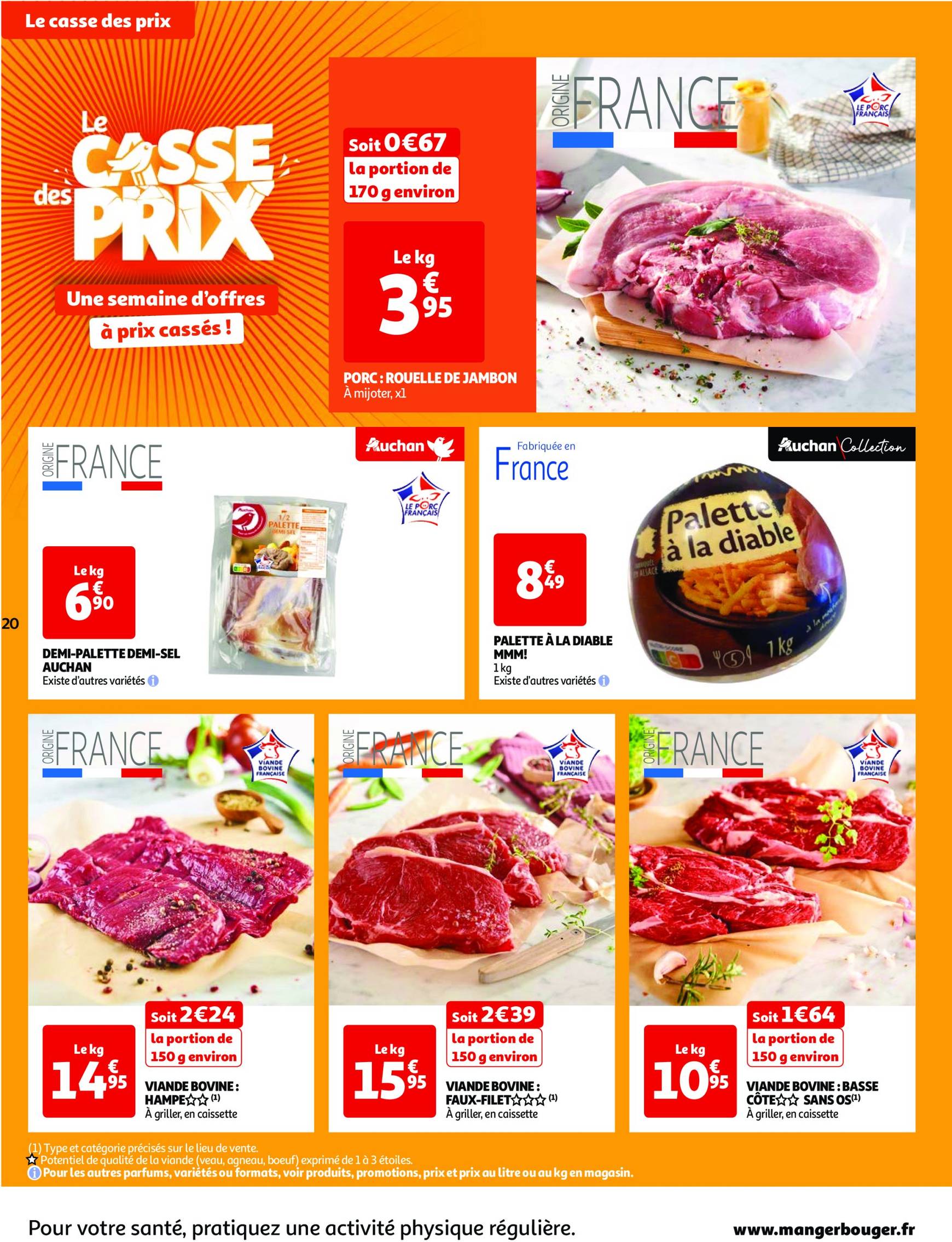 auchan - Catalogue Auchan - Une semaine d'offres à prix cassés valable dès 22.10. - 28.10. - page: 20