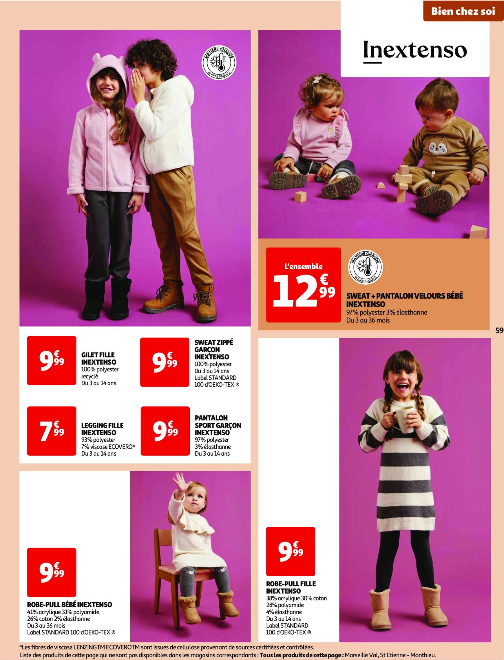 auchan - Catalogue Auchan - Une semaine d'offres à prix cassés valable dès 22.10. - 28.10. - page: 59