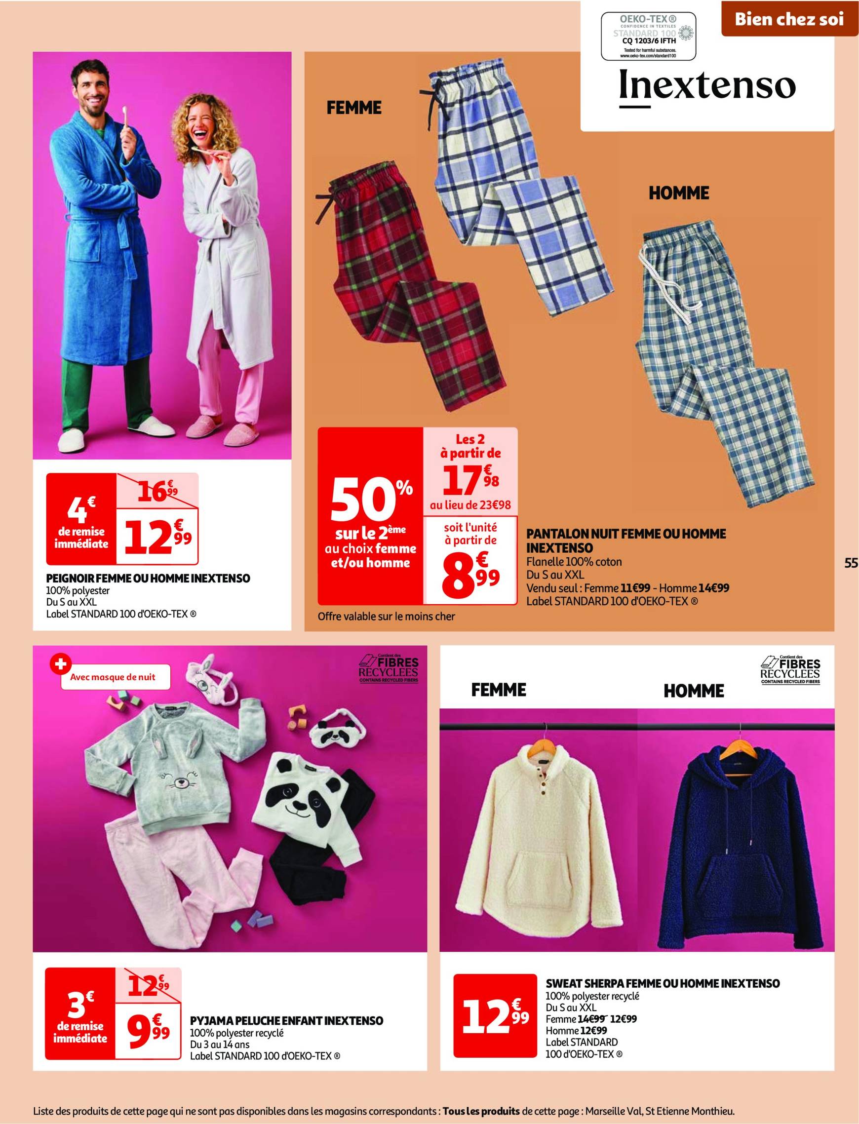 auchan - Catalogue Auchan - Une semaine d'offres à prix cassés valable dès 22.10. - 28.10. - page: 55