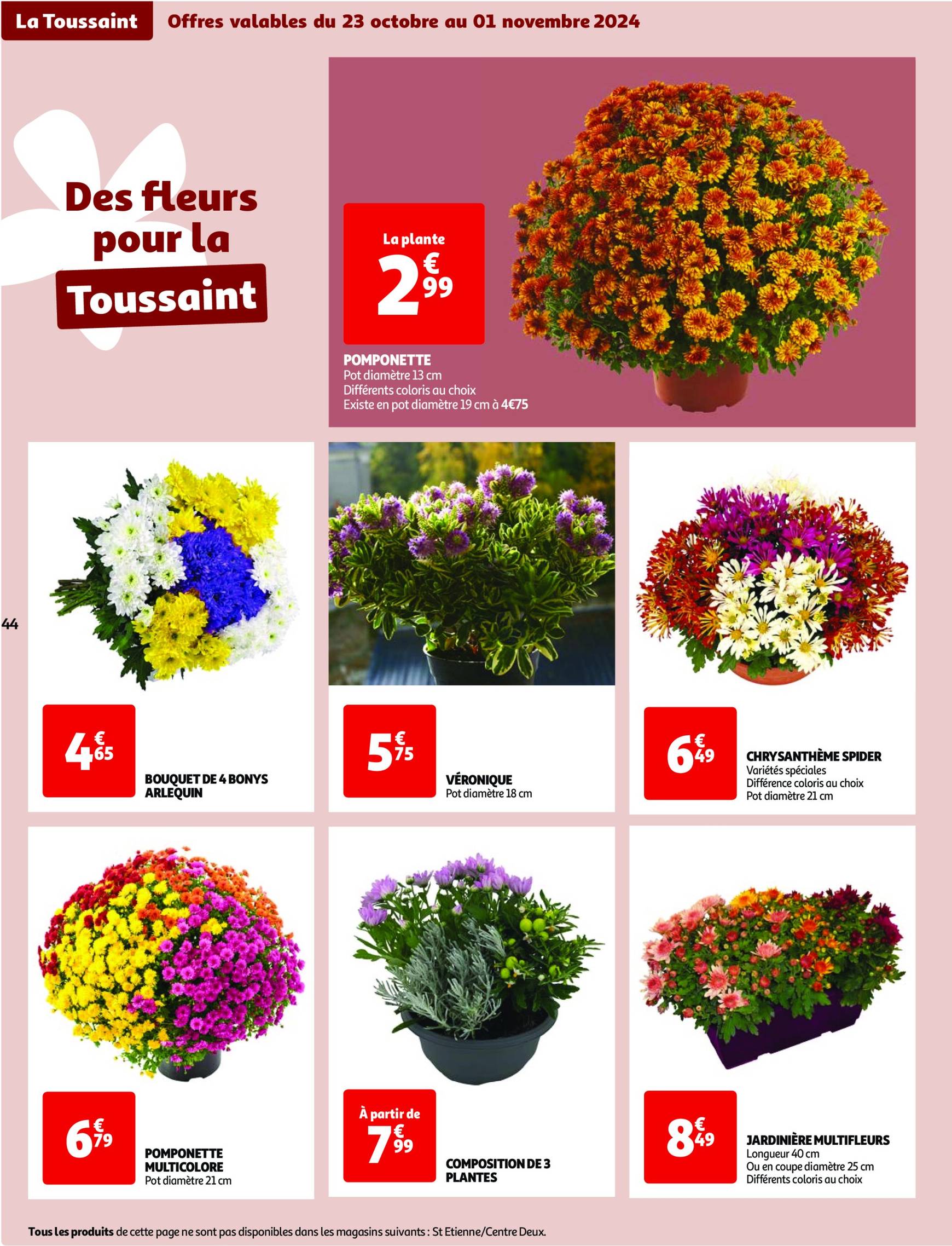 auchan - Catalogue Auchan - Une semaine d'offres à prix cassés valable dès 22.10. - 28.10. - page: 44