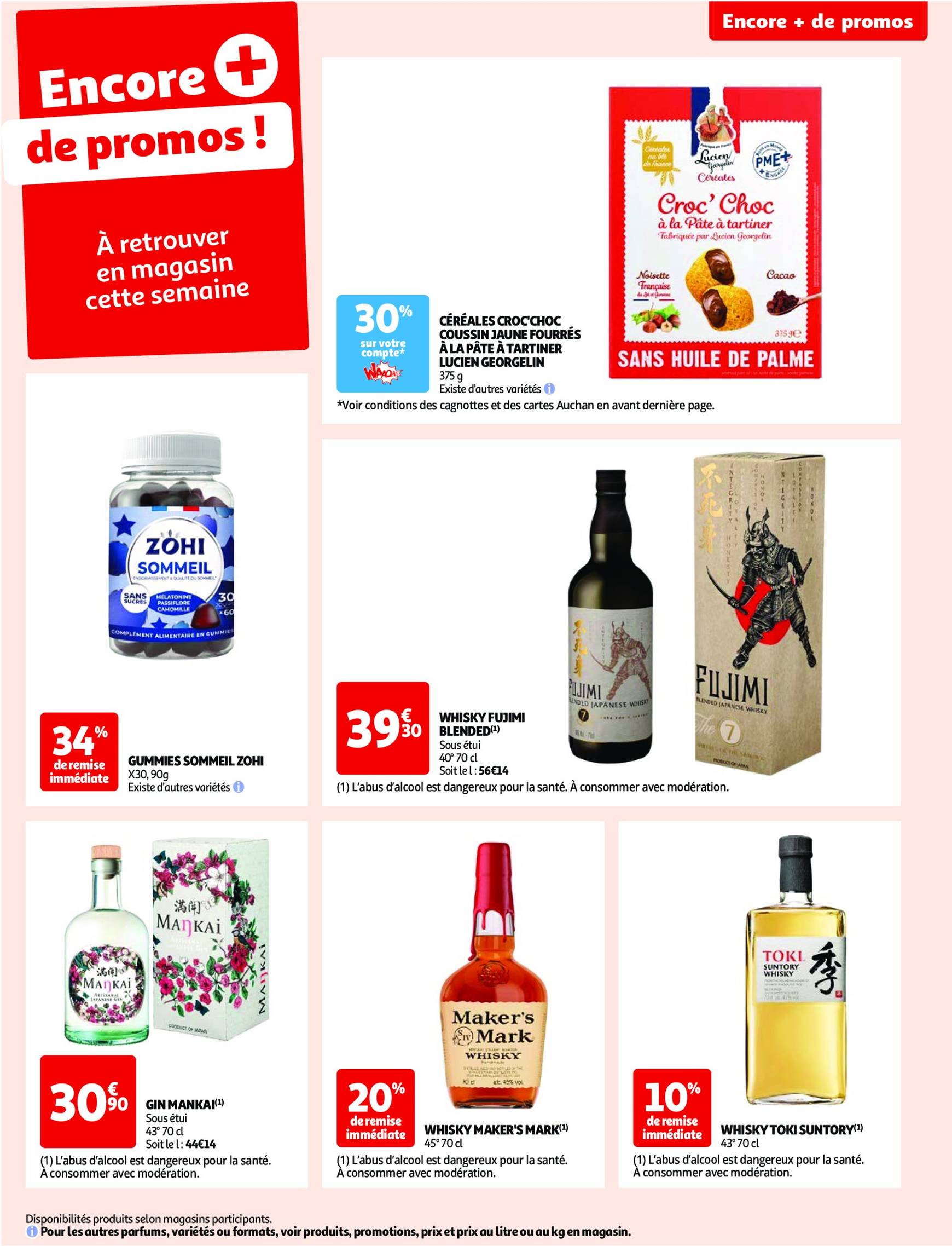 auchan - Catalogue Auchan - Mes 25 jours Auchan, ça continue ! valable dès 05.11. - 11.11. - page: 69