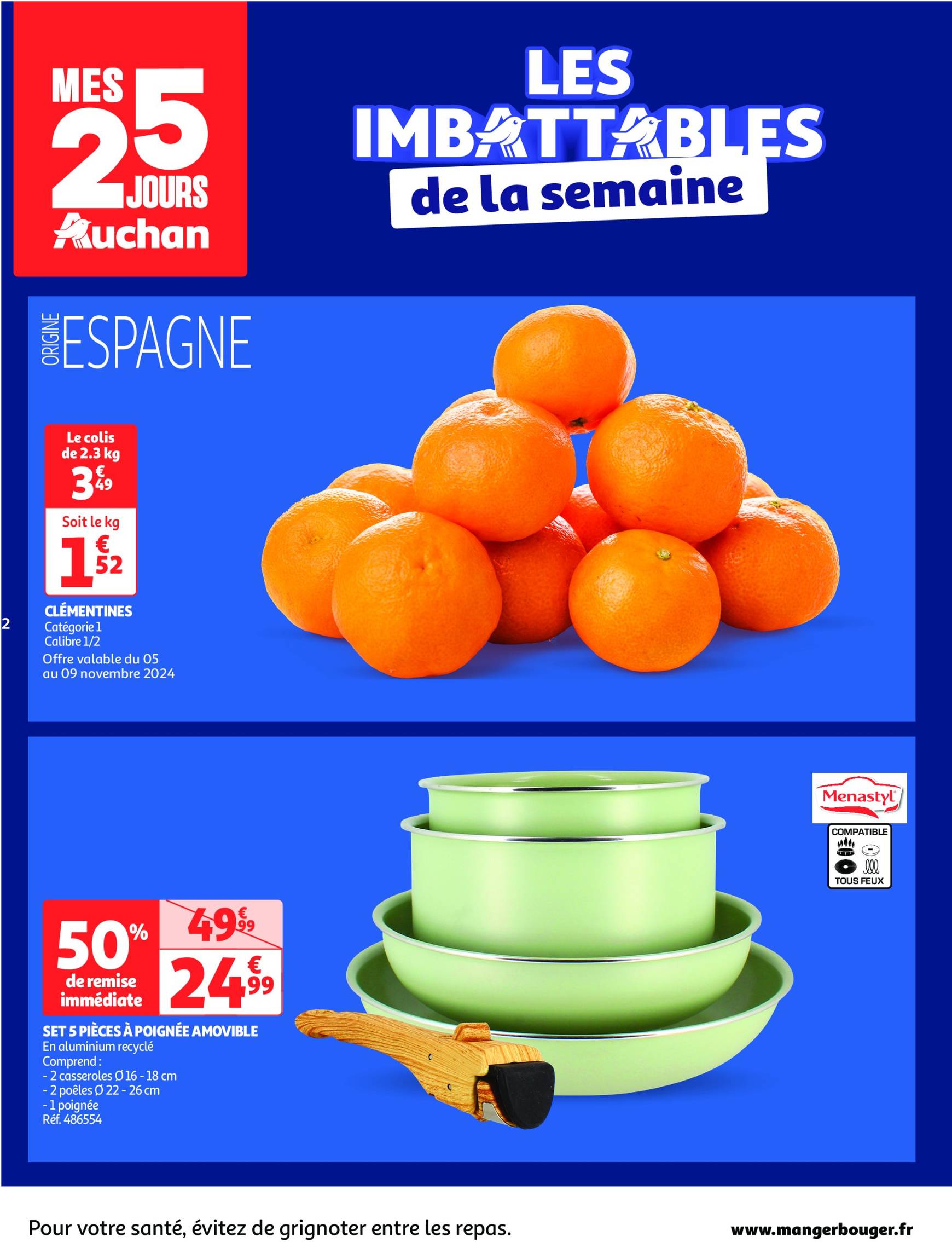 auchan - Catalogue Auchan - Mes 25 jours Auchan, ça continue ! valable dès 05.11. - 11.11. - page: 2