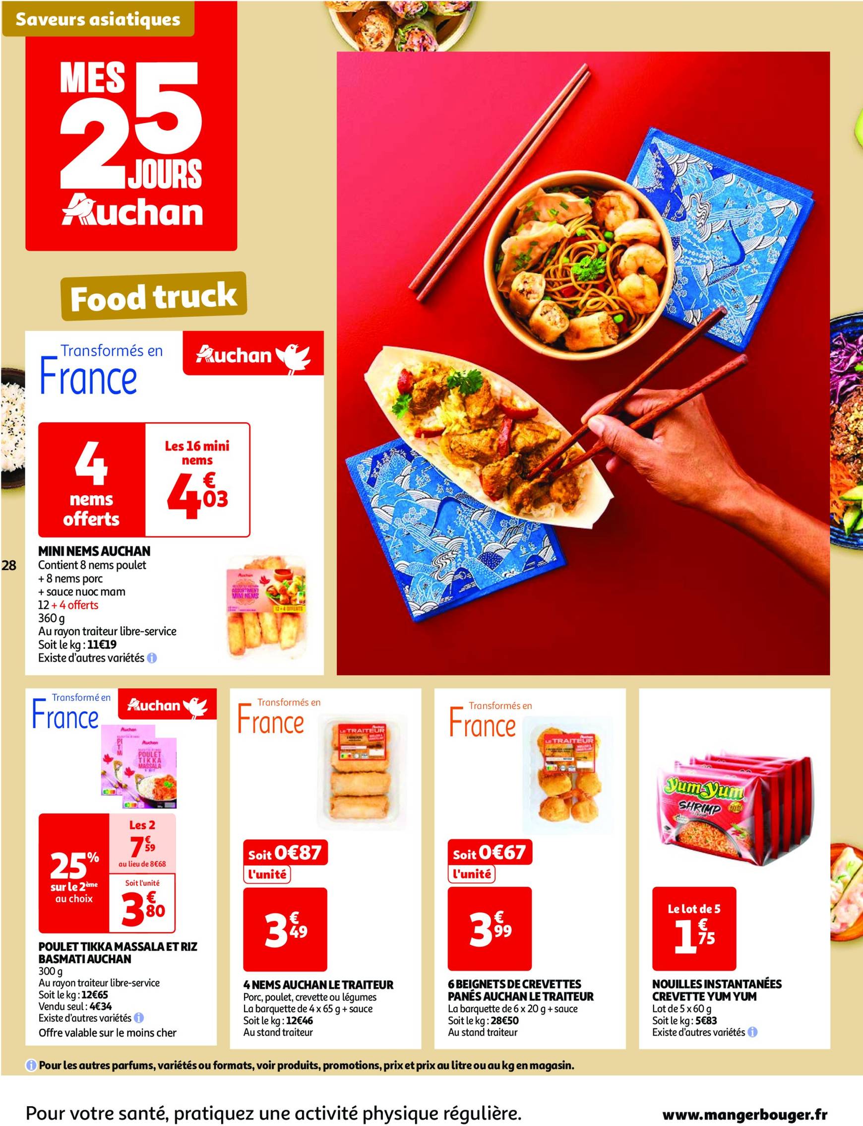 auchan - Catalogue Auchan - Mes 25 jours Auchan, ça continue ! valable dès 05.11. - 11.11. - page: 28