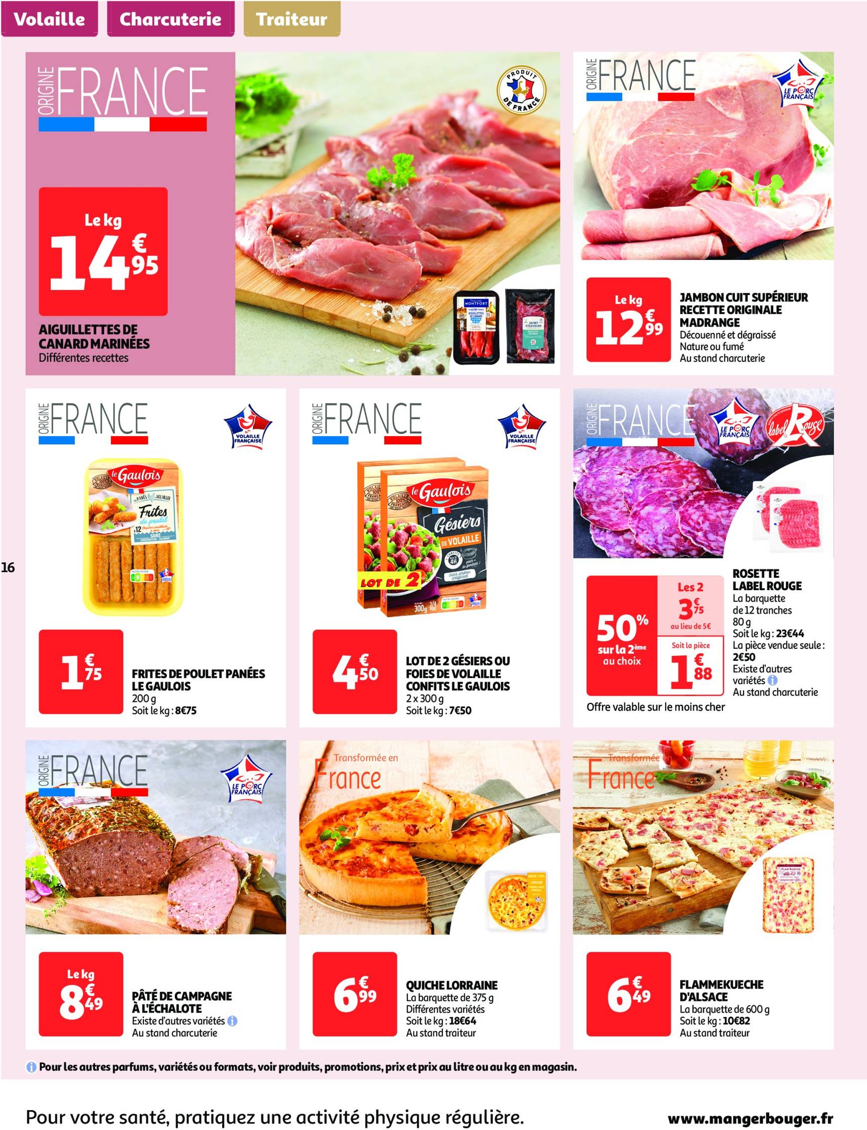 auchan - Catalogue Auchan - Mes 25 jours Auchan, ça continue ! valable dès 05.11. - 11.11. - page: 16