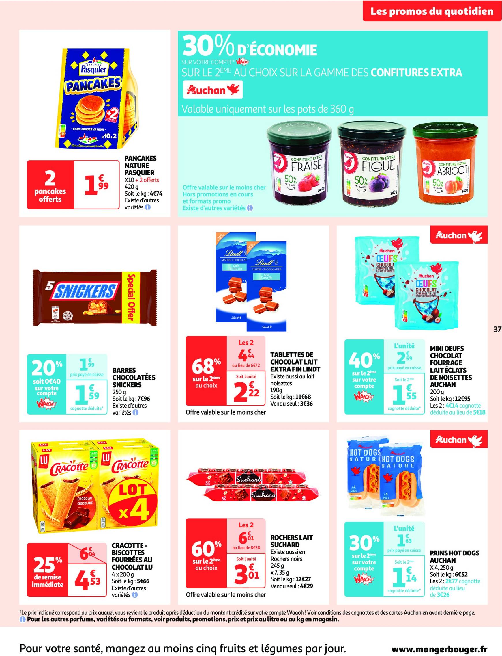 auchan - Catalogue Auchan - Mes 25 jours Auchan, ça continue ! valable dès 05.11. - 11.11. - page: 37