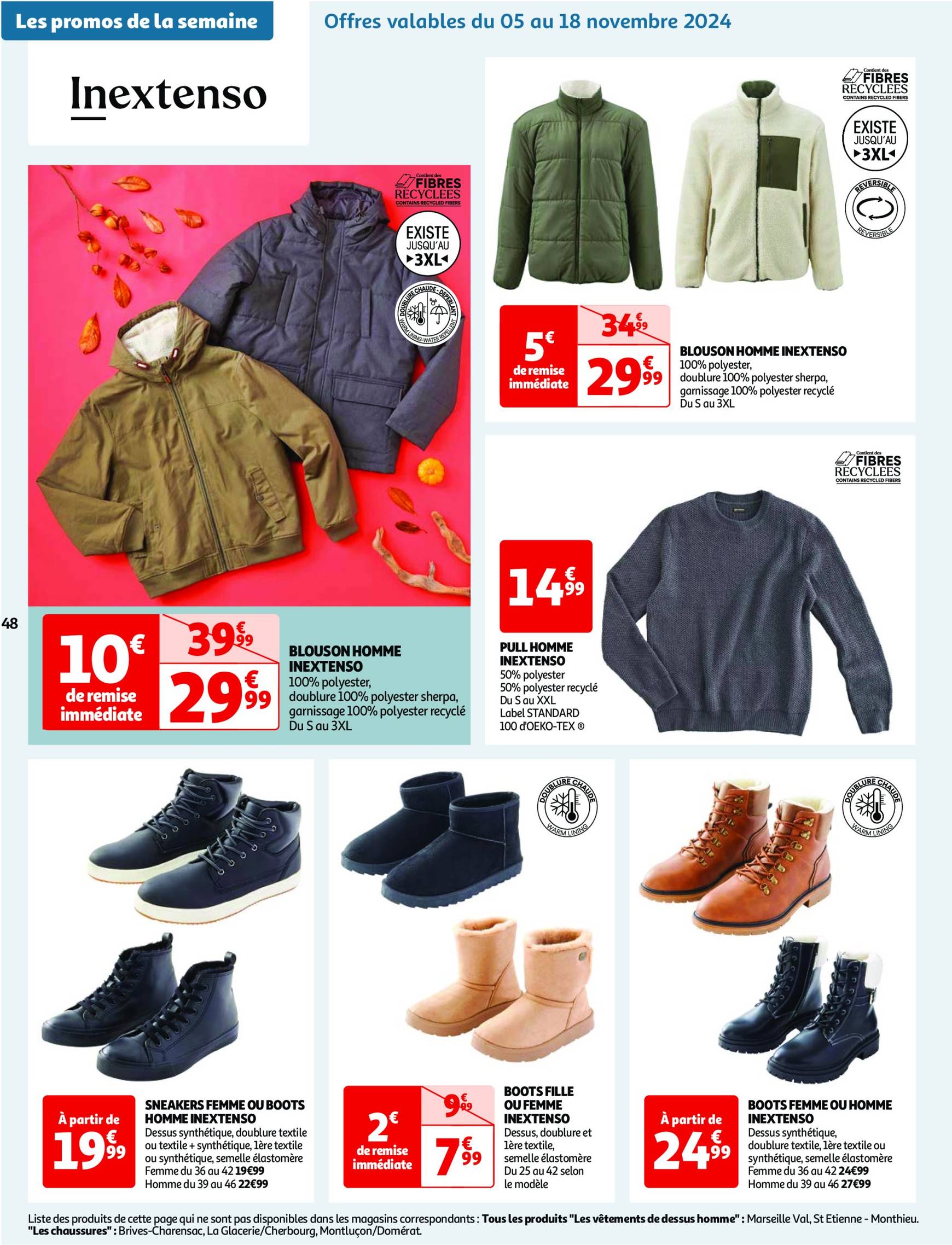 auchan - Catalogue Auchan - Mes 25 jours Auchan, ça continue ! valable dès 05.11. - 11.11. - page: 48