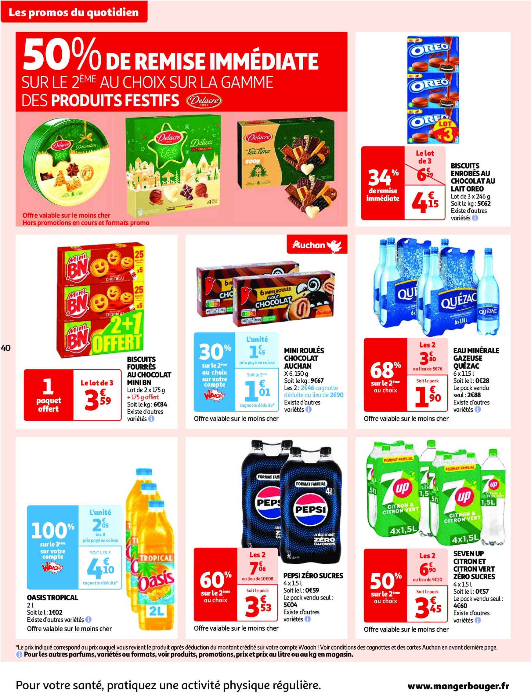 auchan - Catalogue Auchan - Mes 25 jours Auchan, ça continue ! valable dès 05.11. - 11.11. - page: 40