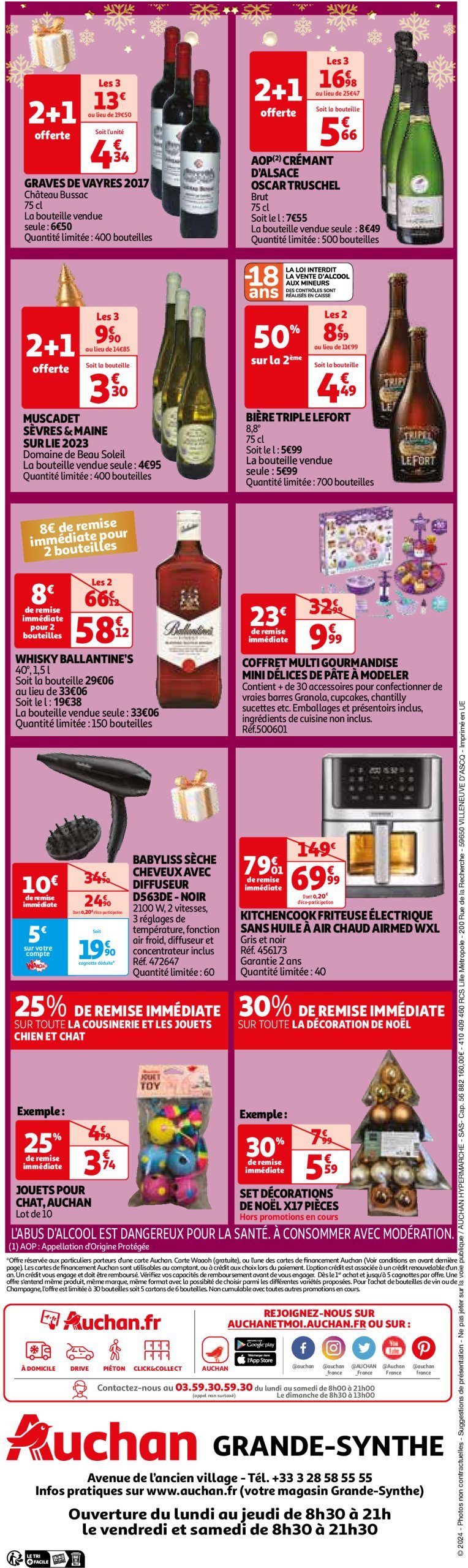 auchan - Catalogue Auchan - Dimanche 8 Décembre valable dès 08/12 - 08/12 - page: 2