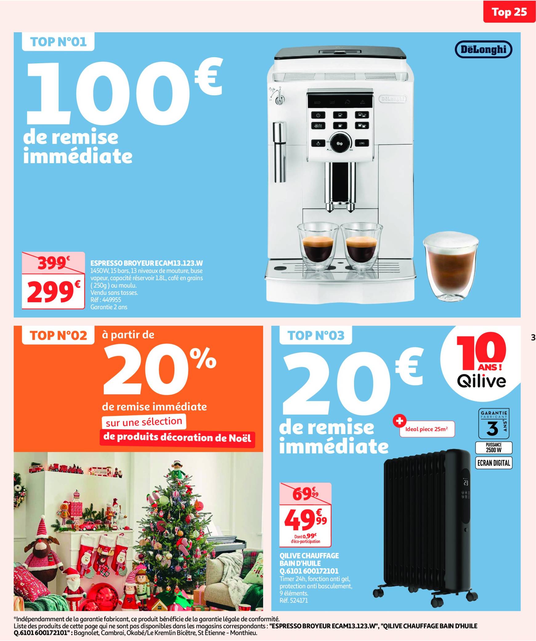 auchan - Catalogue Auchan - 25 offres à prix essentiels valable dès 10/12 - 16/12 - page: 3