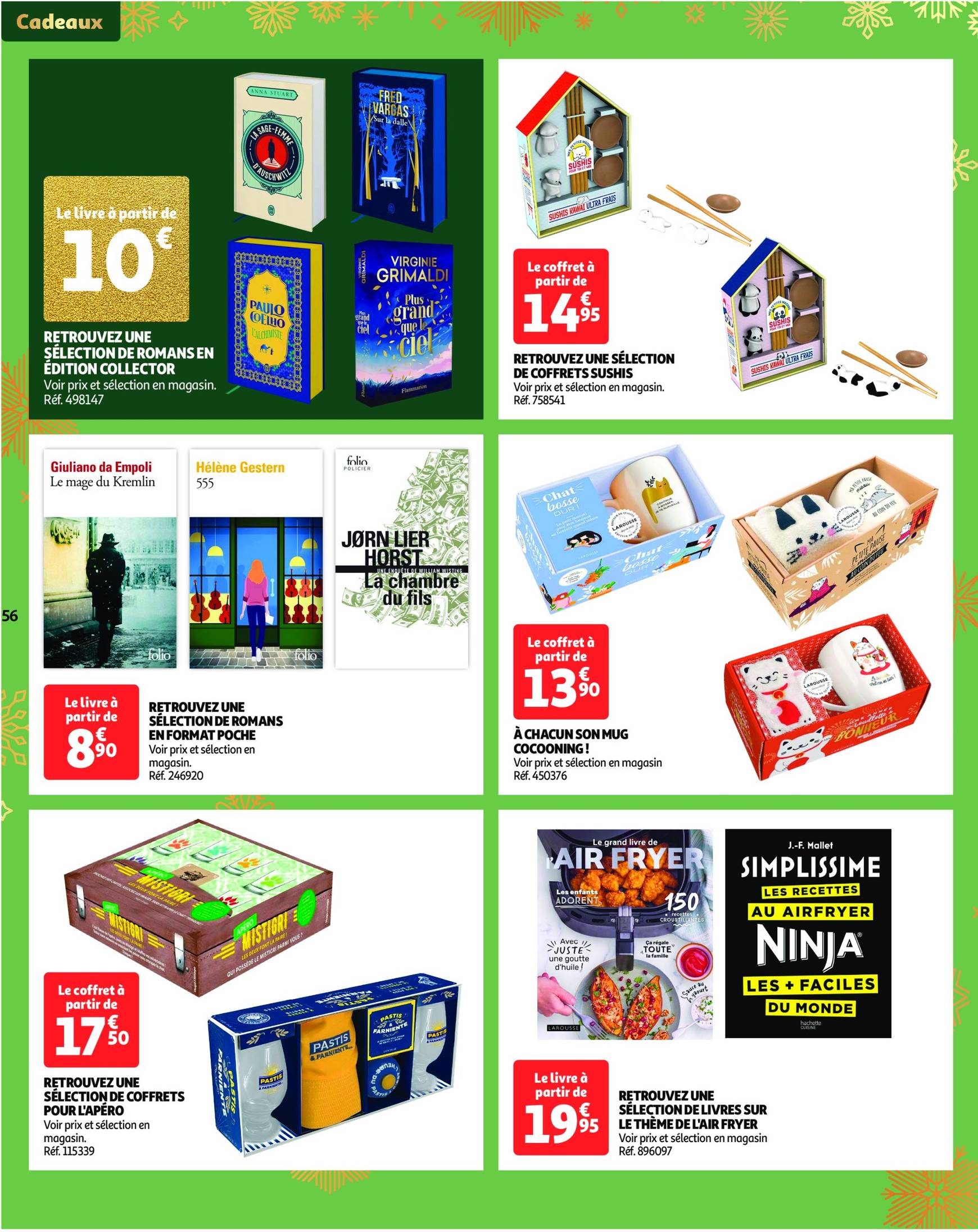 auchan - Catalogue Auchan - 25 offres à prix essentiels valable dès 10/12 - 16/12 - page: 56