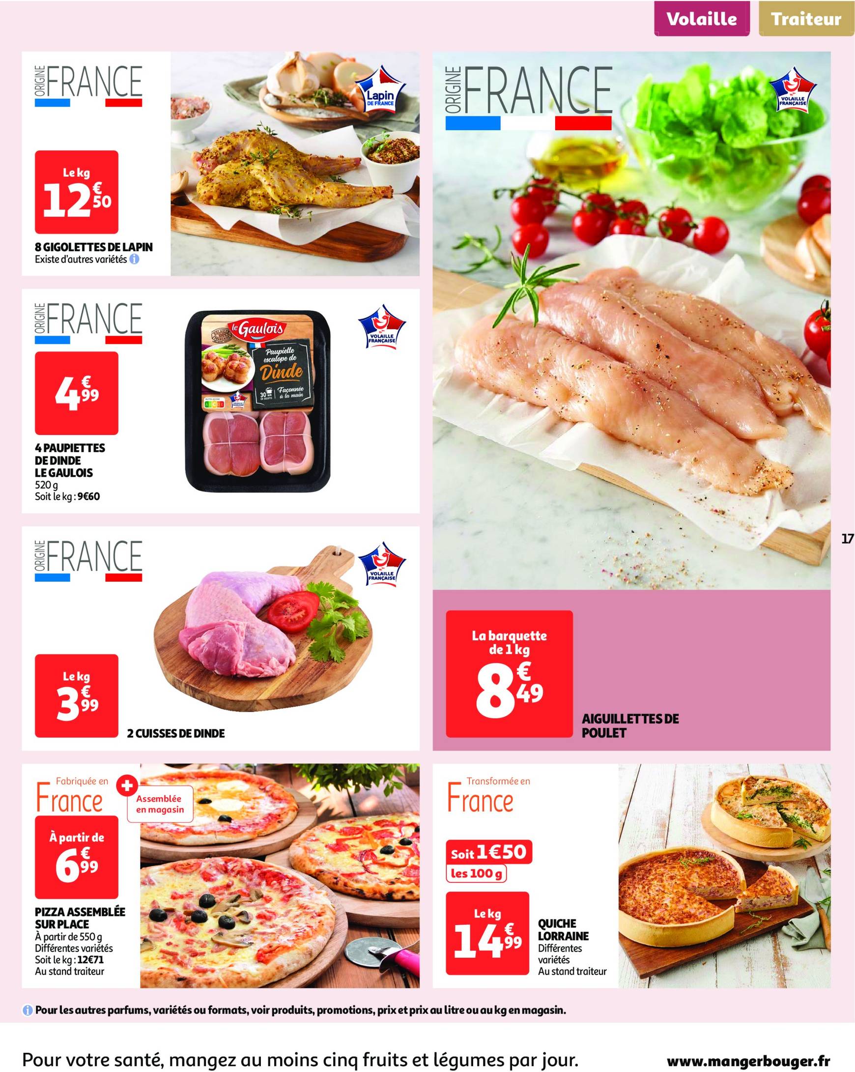 auchan - Catalogue Auchan - 25 offres à prix essentiels valable dès 10/12 - 16/12 - page: 17