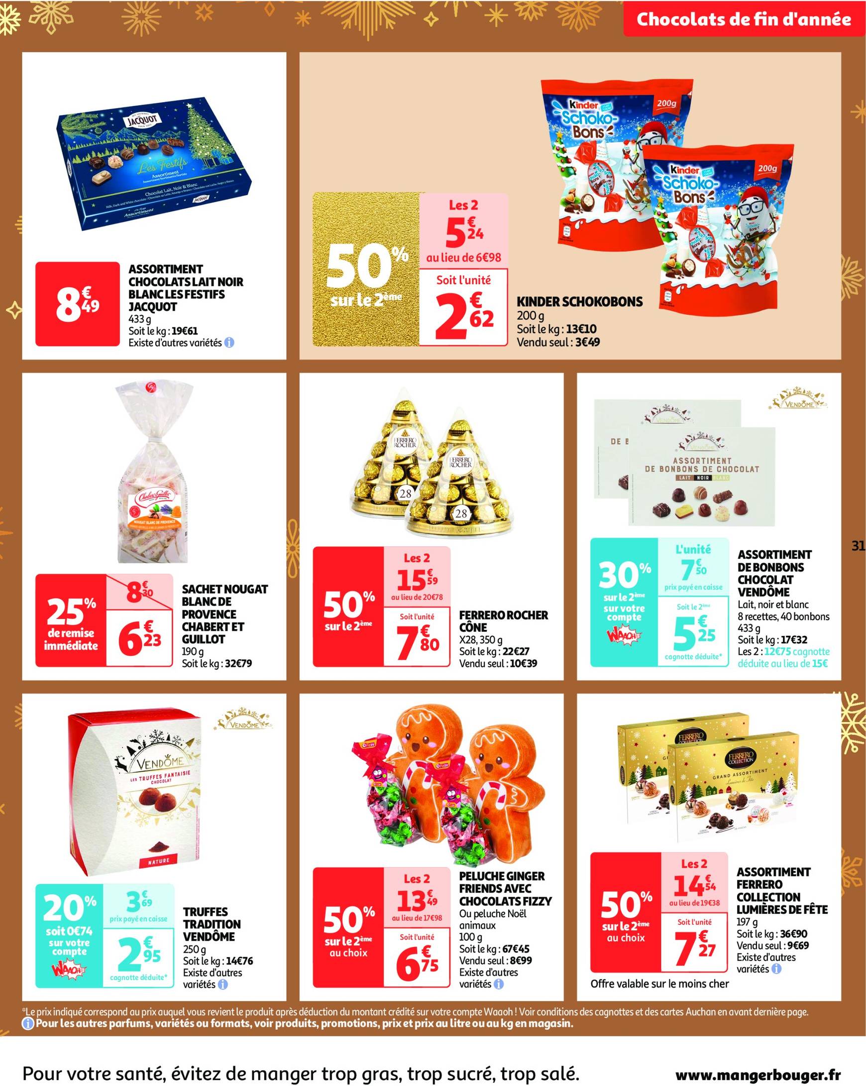 auchan - Catalogue Auchan - 25 offres à prix essentiels valable dès 10/12 - 16/12 - page: 31