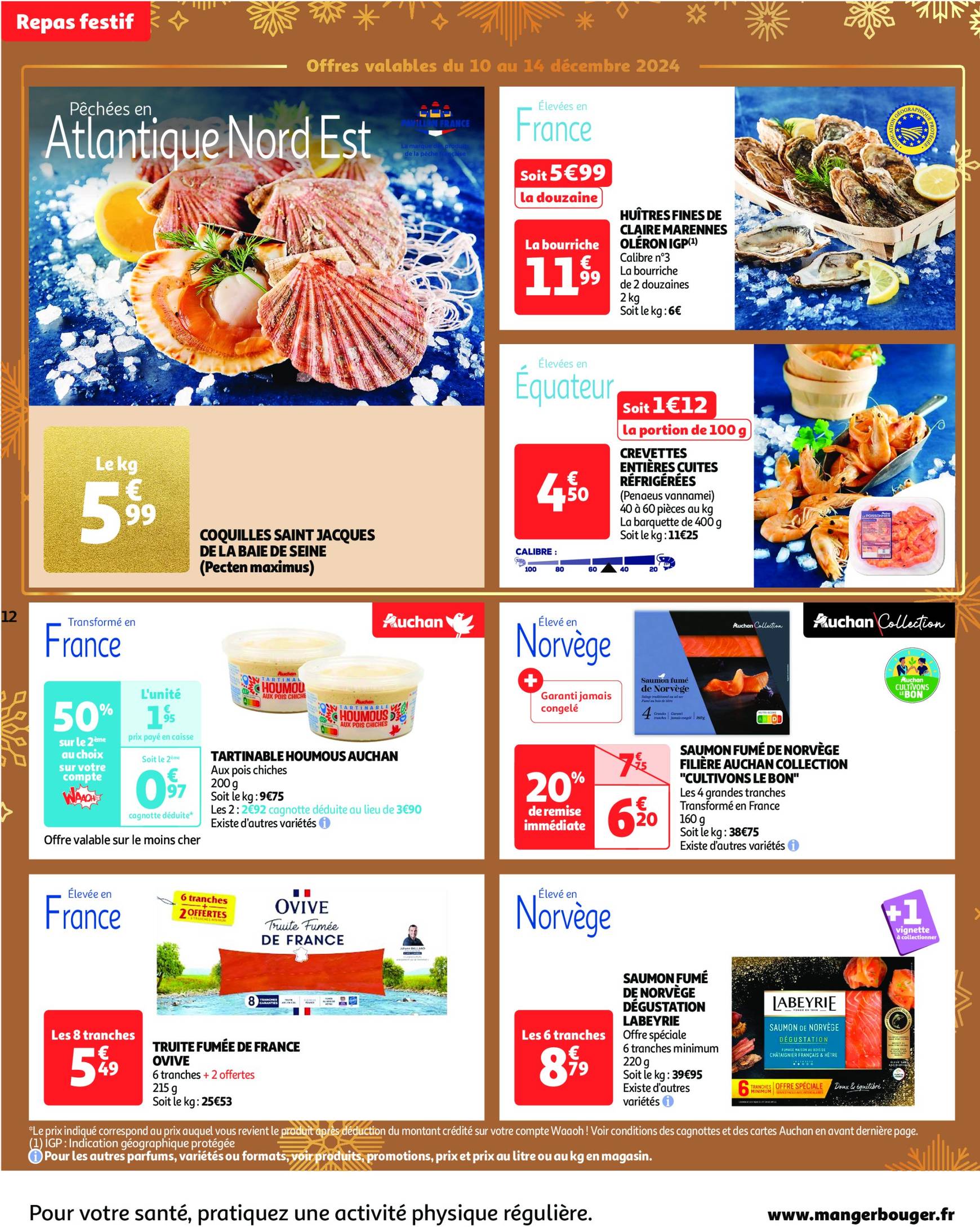 auchan - Catalogue Auchan - 25 offres à prix essentiels valable dès 10/12 - 16/12 - page: 12